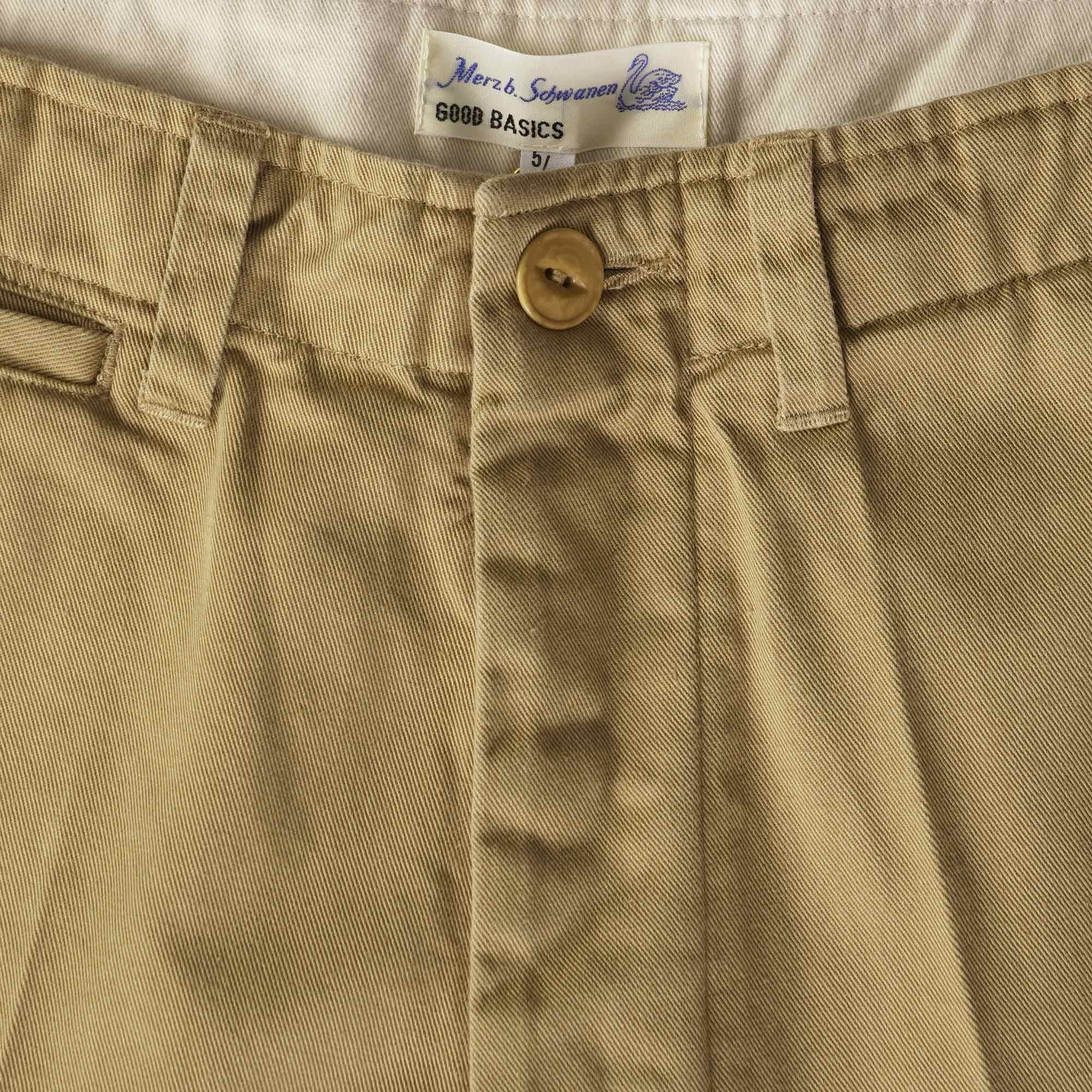 Merz b Schwanen Chinos 9.2oz - Khaki