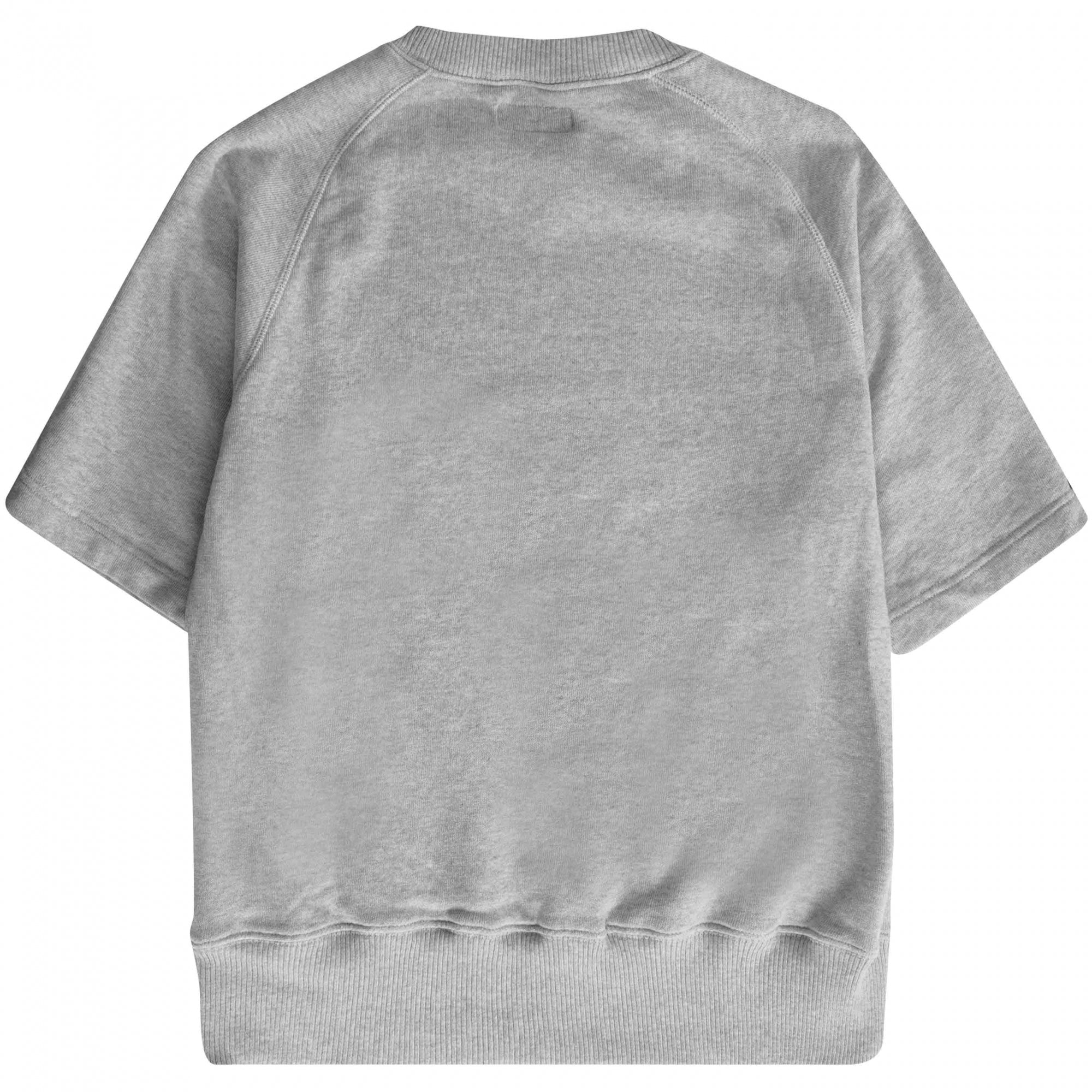 Merz b Schwanen Short Sleeve Sweatshirt - Grey Heather