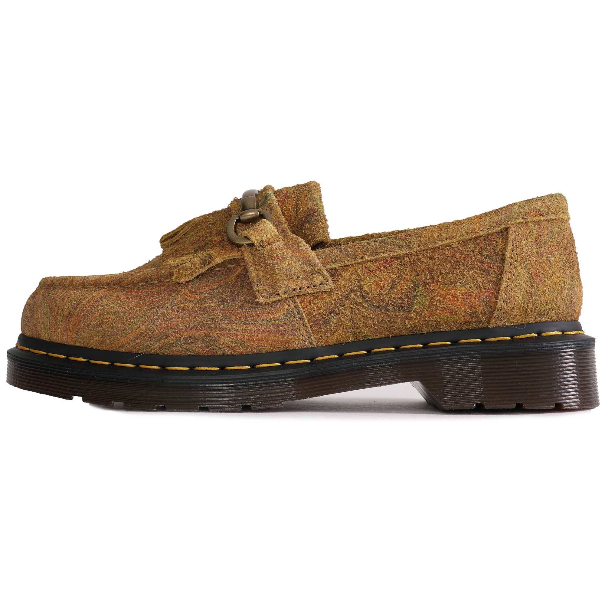 Dr. Martens Adrian Snaffle - Brown/Mustard – Stuarts London
