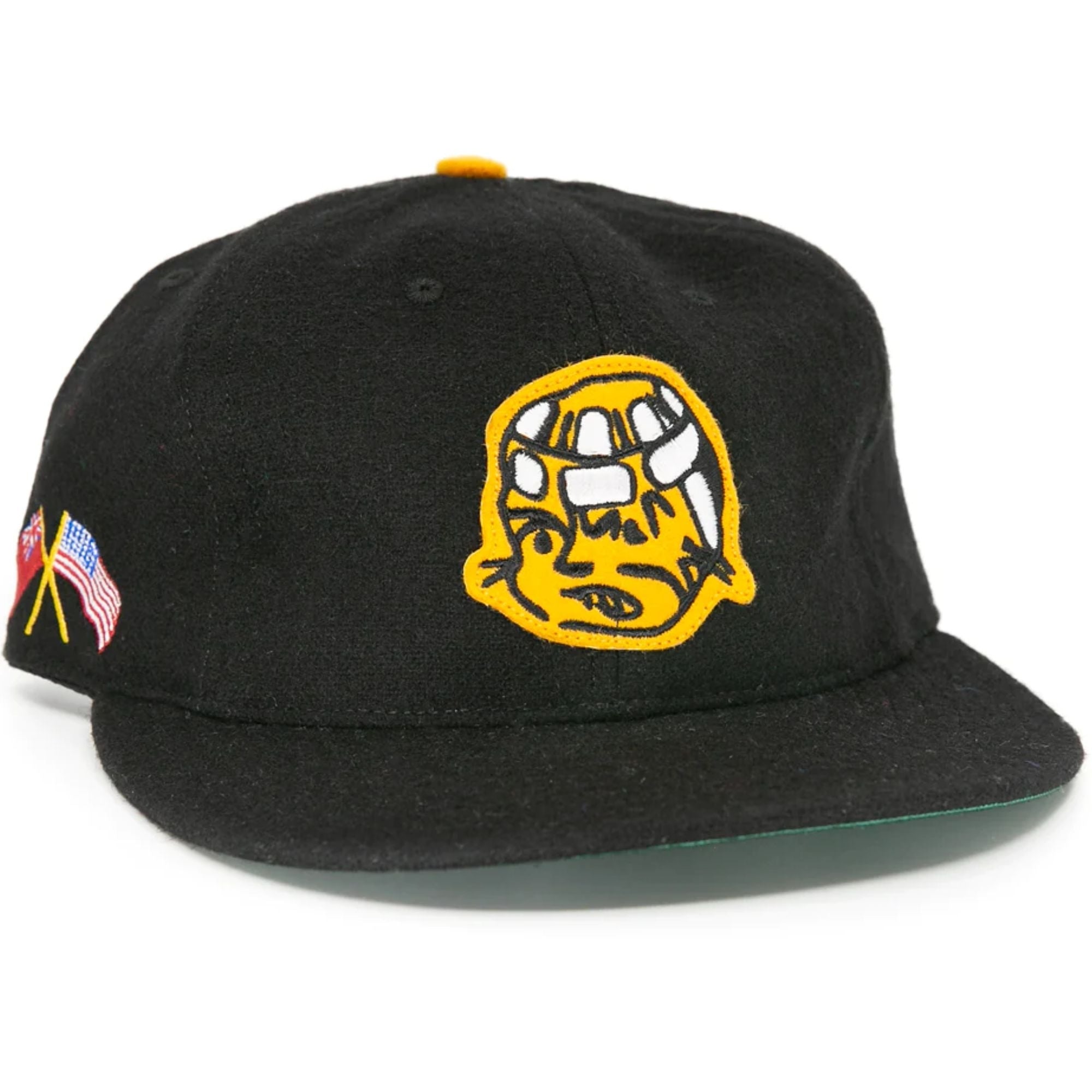 Ebbets Field Flannels Pittsburgh Hornets 1953 Vintage Ballcap - Black