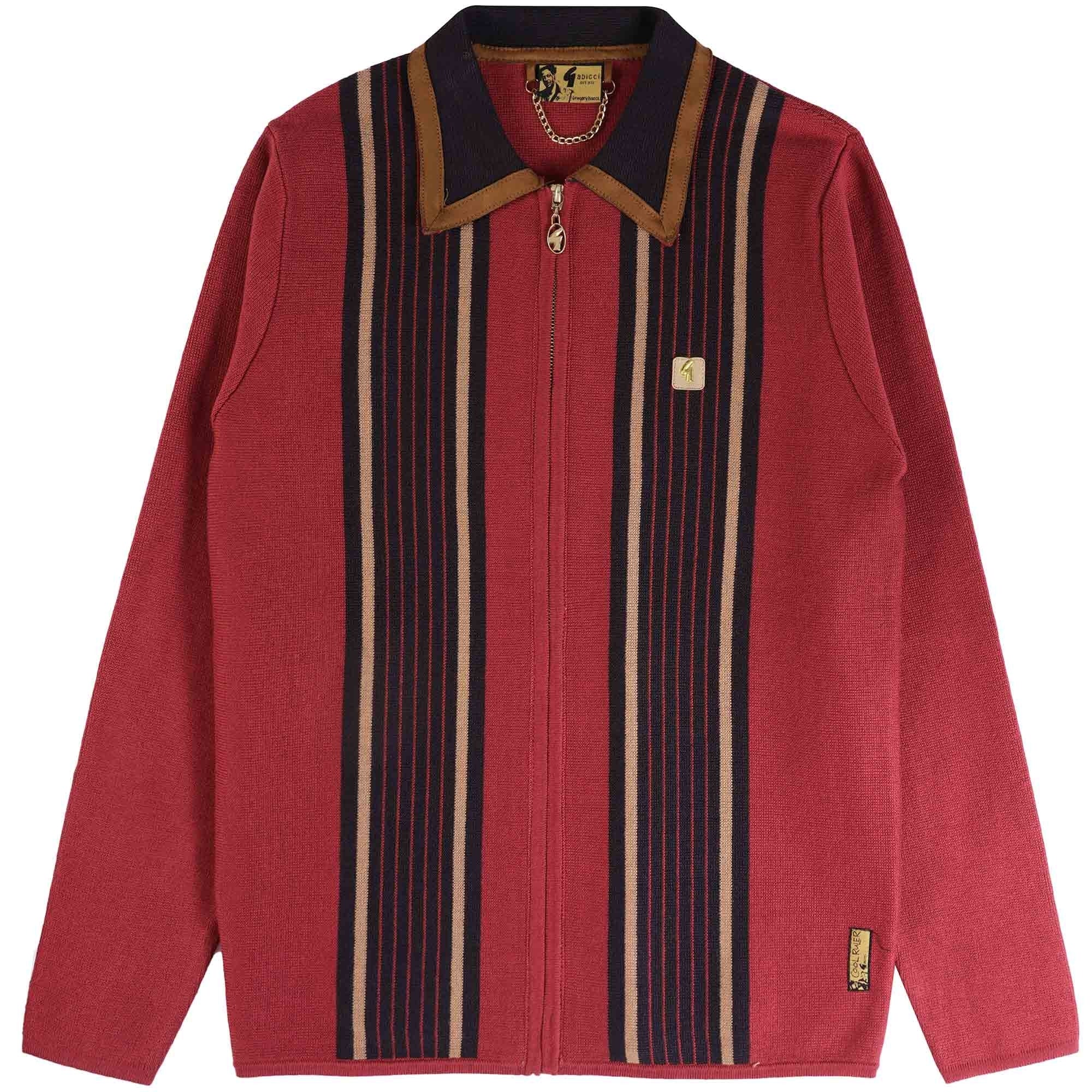 Gabicci Vintage Milo Shirt - Russet
