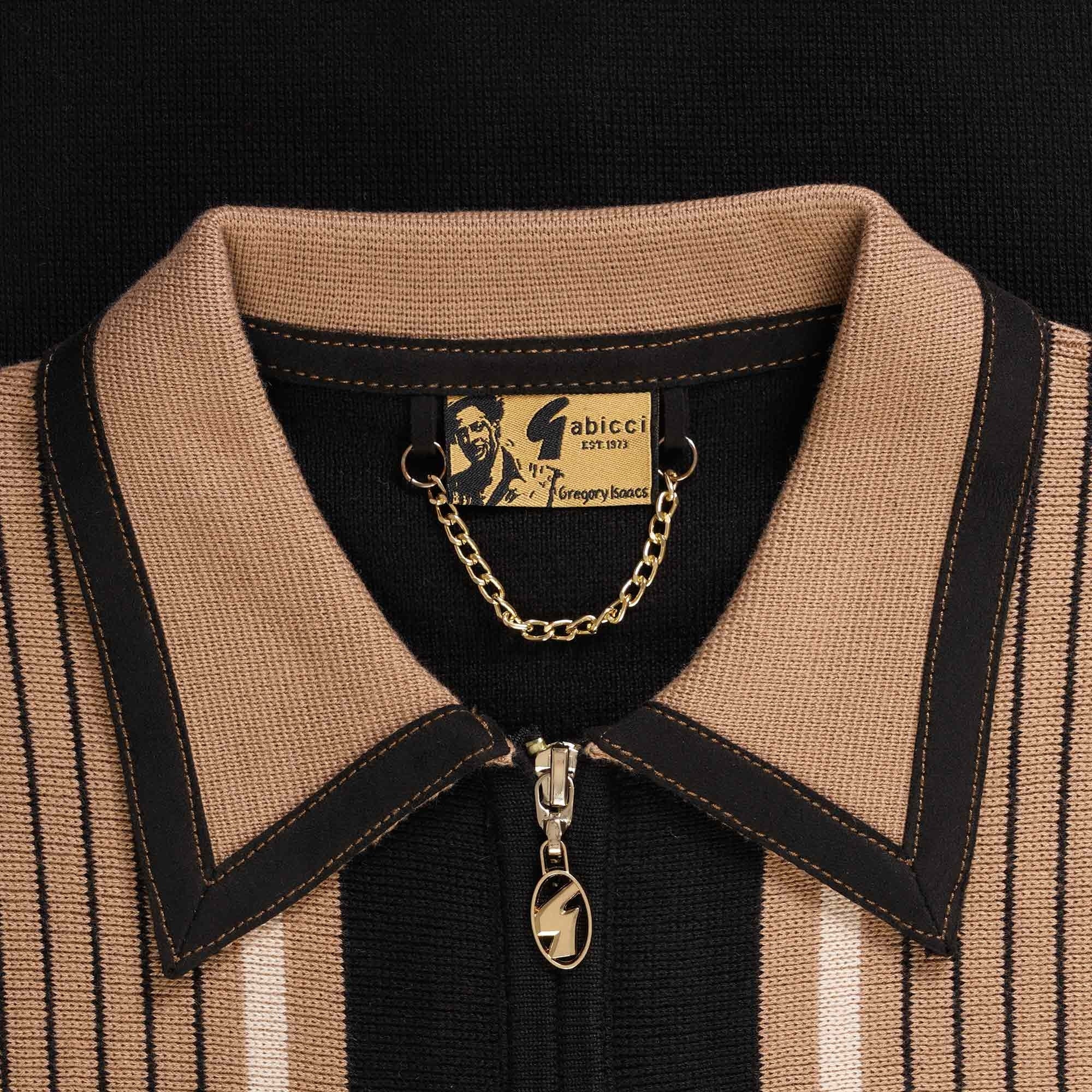 Gabicci Vintage Milo Shirt - Black