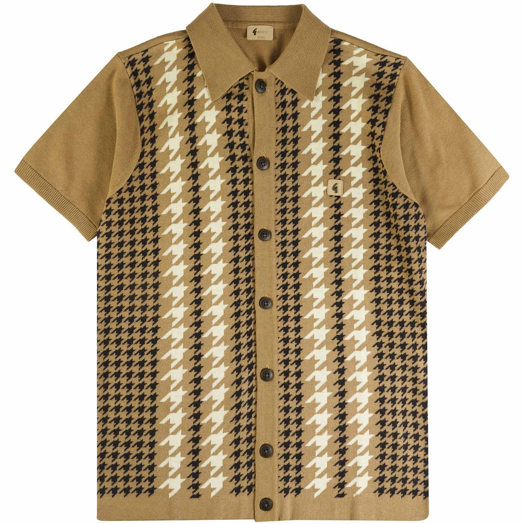 Gabicci Vintage Estevez Shirt - Camel