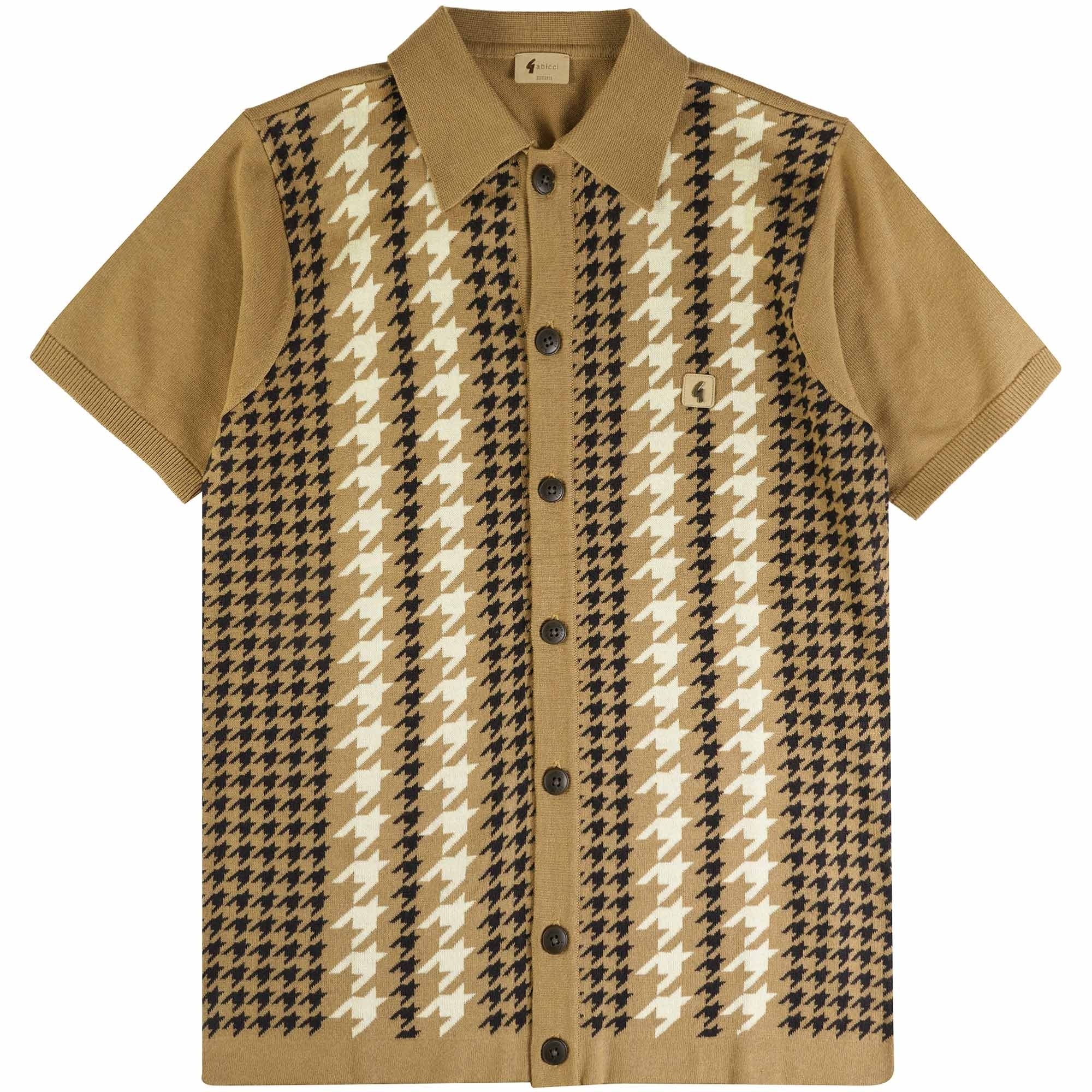 Gabicci Vintage Estevez Shirt - Camel