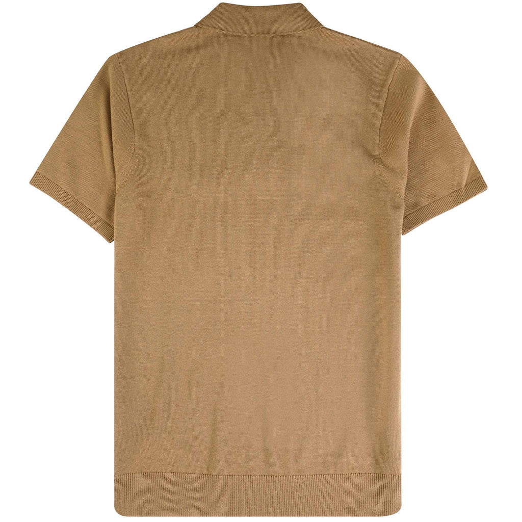 Gabicci Vintage Jackson Polo Shirt - Camel