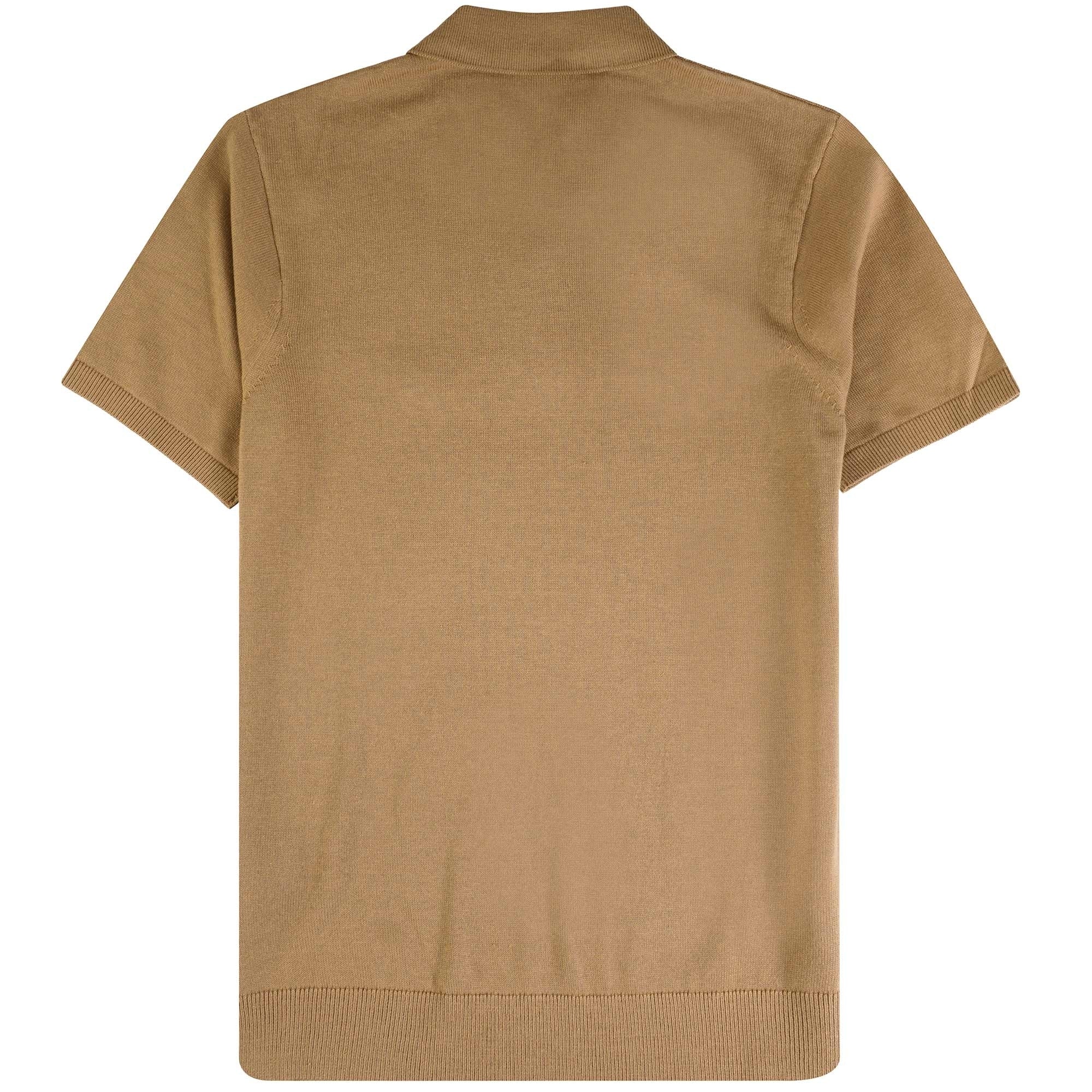Gabicci Vintage Jackson Polo Shirt - Camel