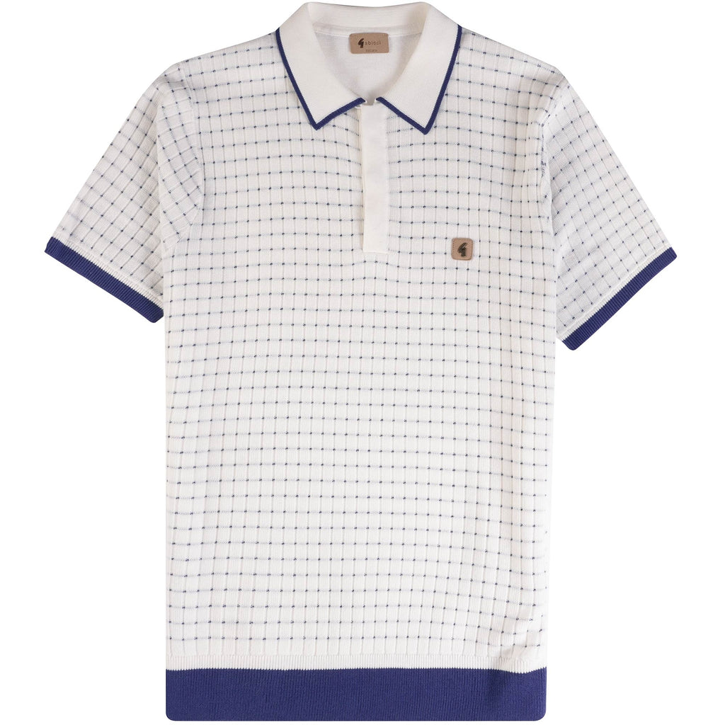 Gabicci Vintage Jura Polo Shirt - White