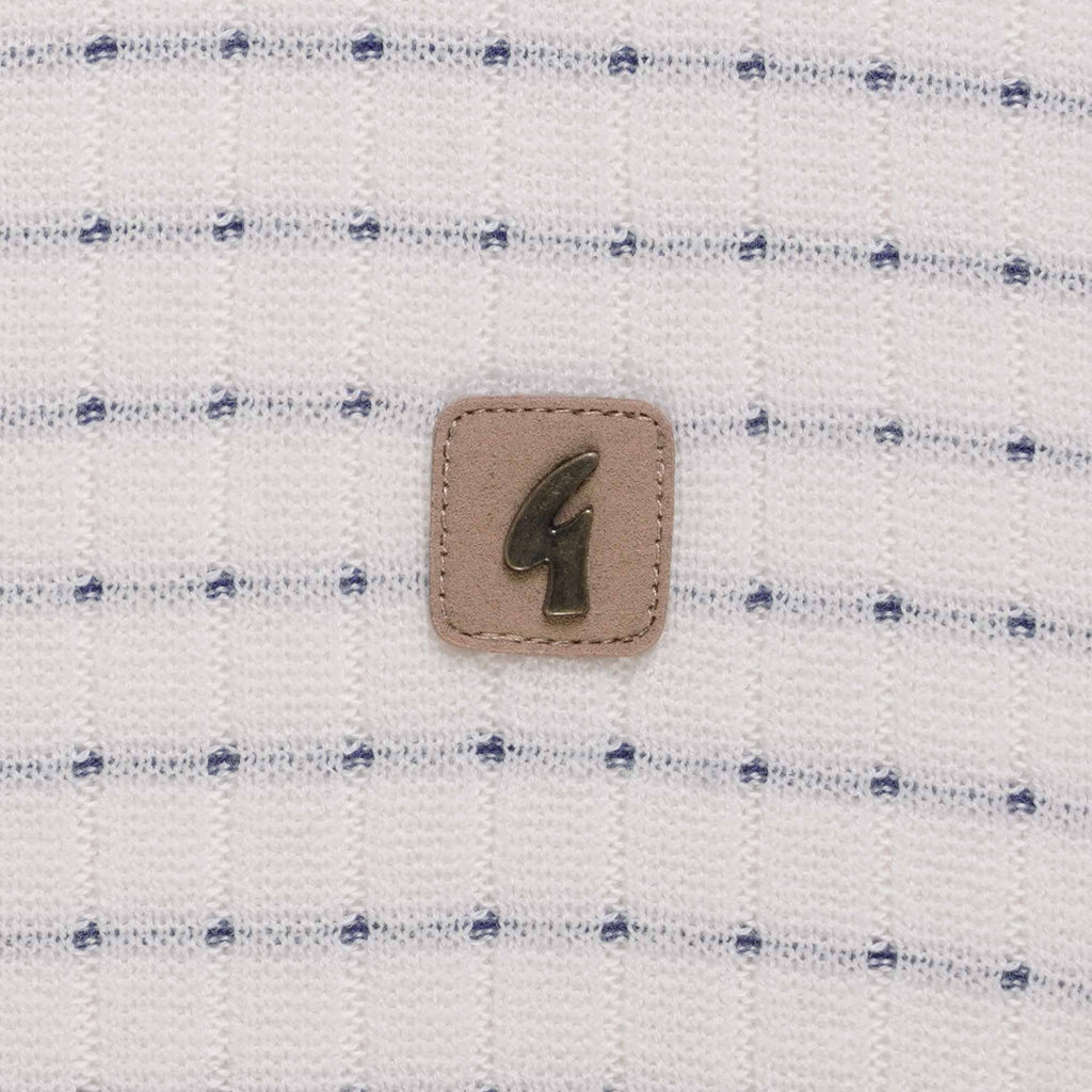 Gabicci Vintage Jura Polo Shirt - White