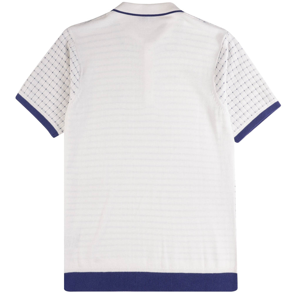 Gabicci Vintage Jura Polo Shirt - White
