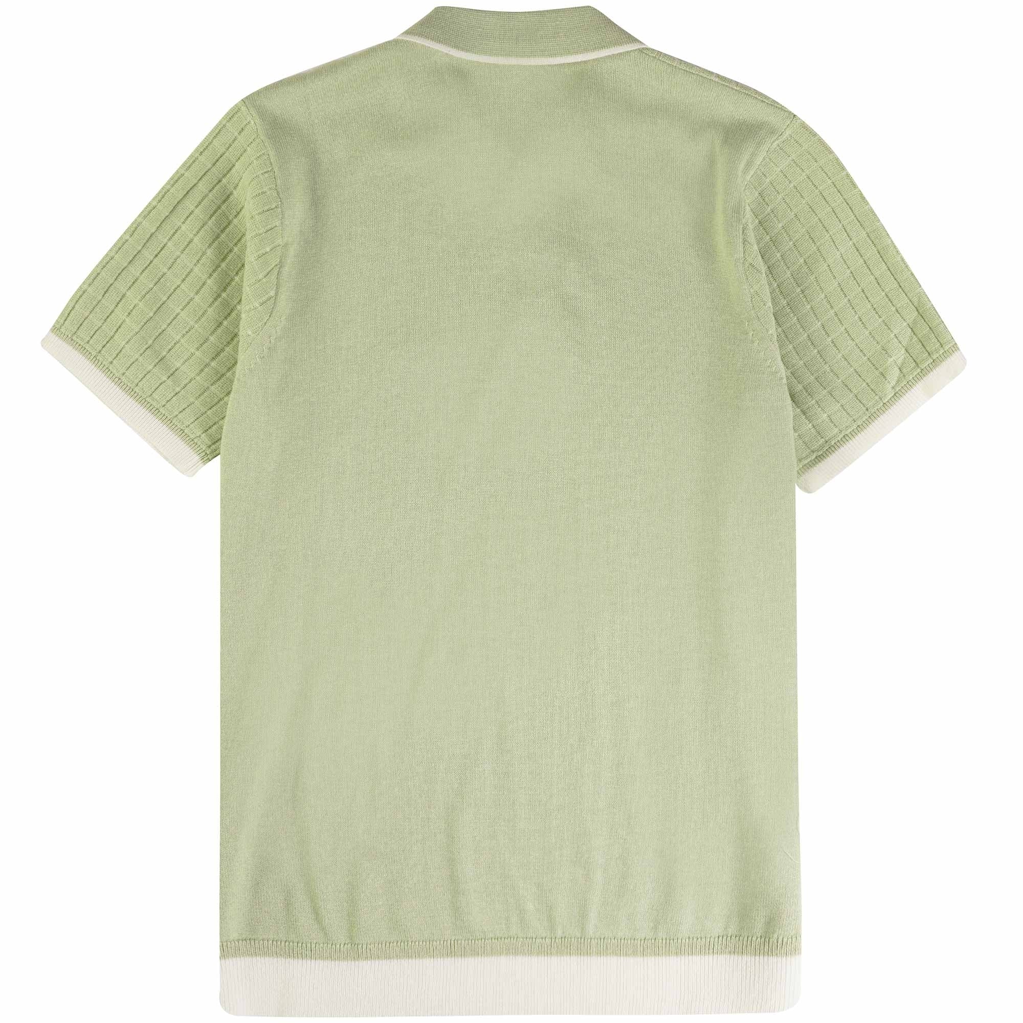 Gabicci Vintage Jura Polo Shirt - Pistachio