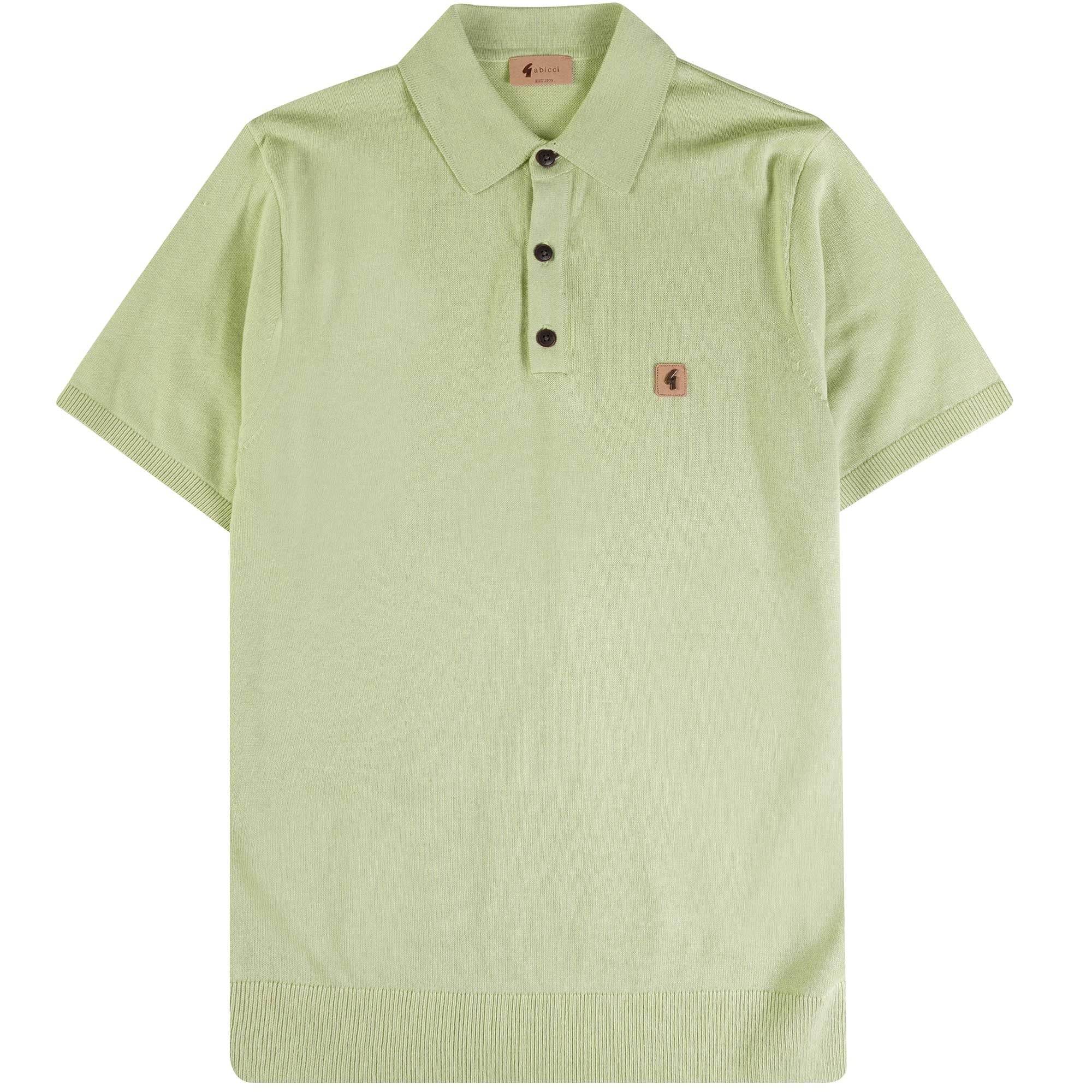 Gabicci Vintage Jackson Polo Shirt - Pistachio