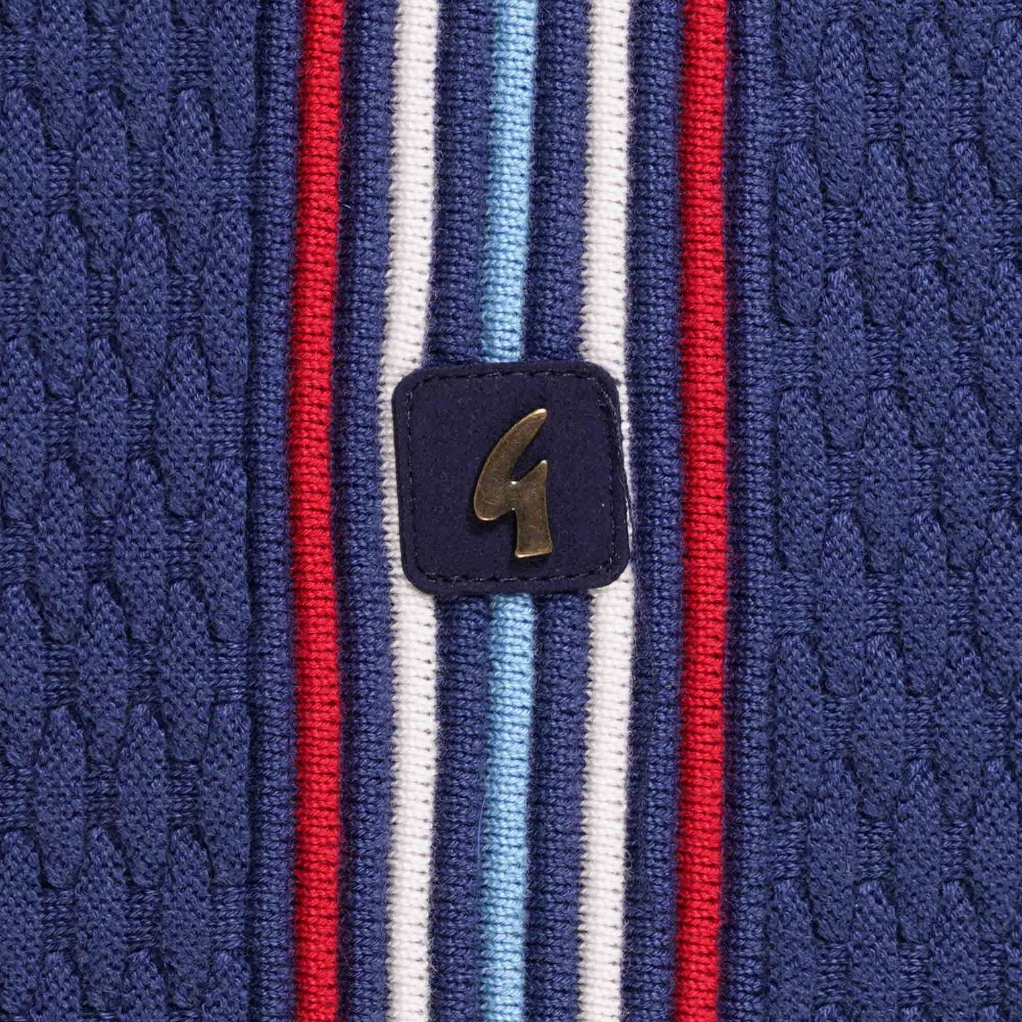 Gabicci Vintage Woon Polo Shirt - Insignia