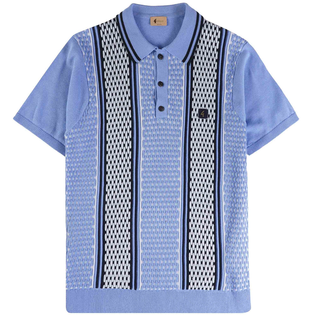 Gabicci Vintage Herrman Polo Shirt - Marina Blue