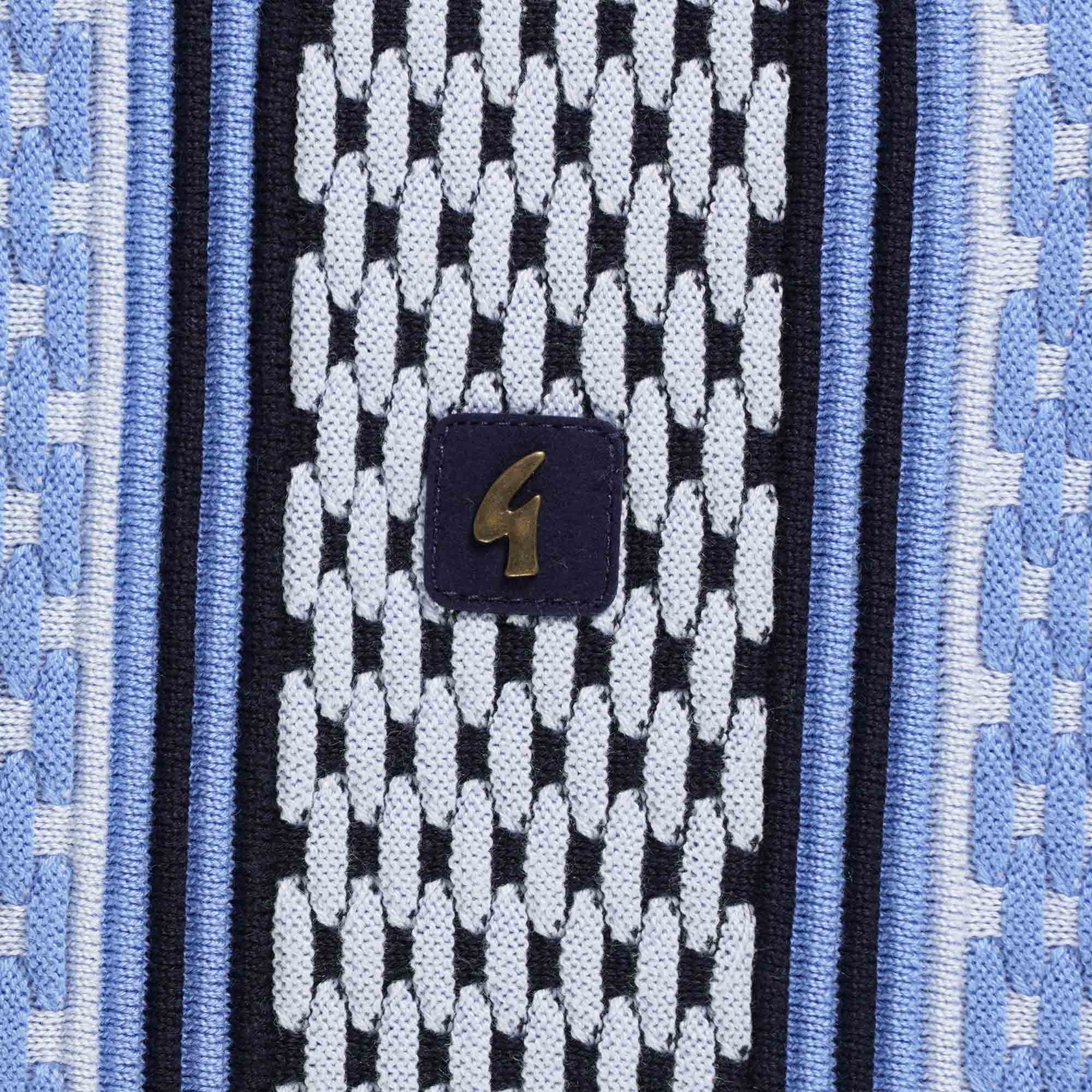Gabicci Vintage Herrman Polo Shirt - Marina Blue