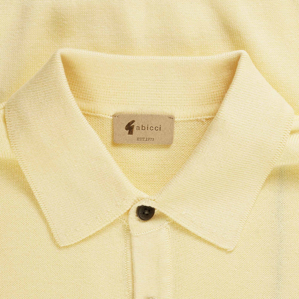 Gabicci Vintage Jackson Polo Shirt - Butter