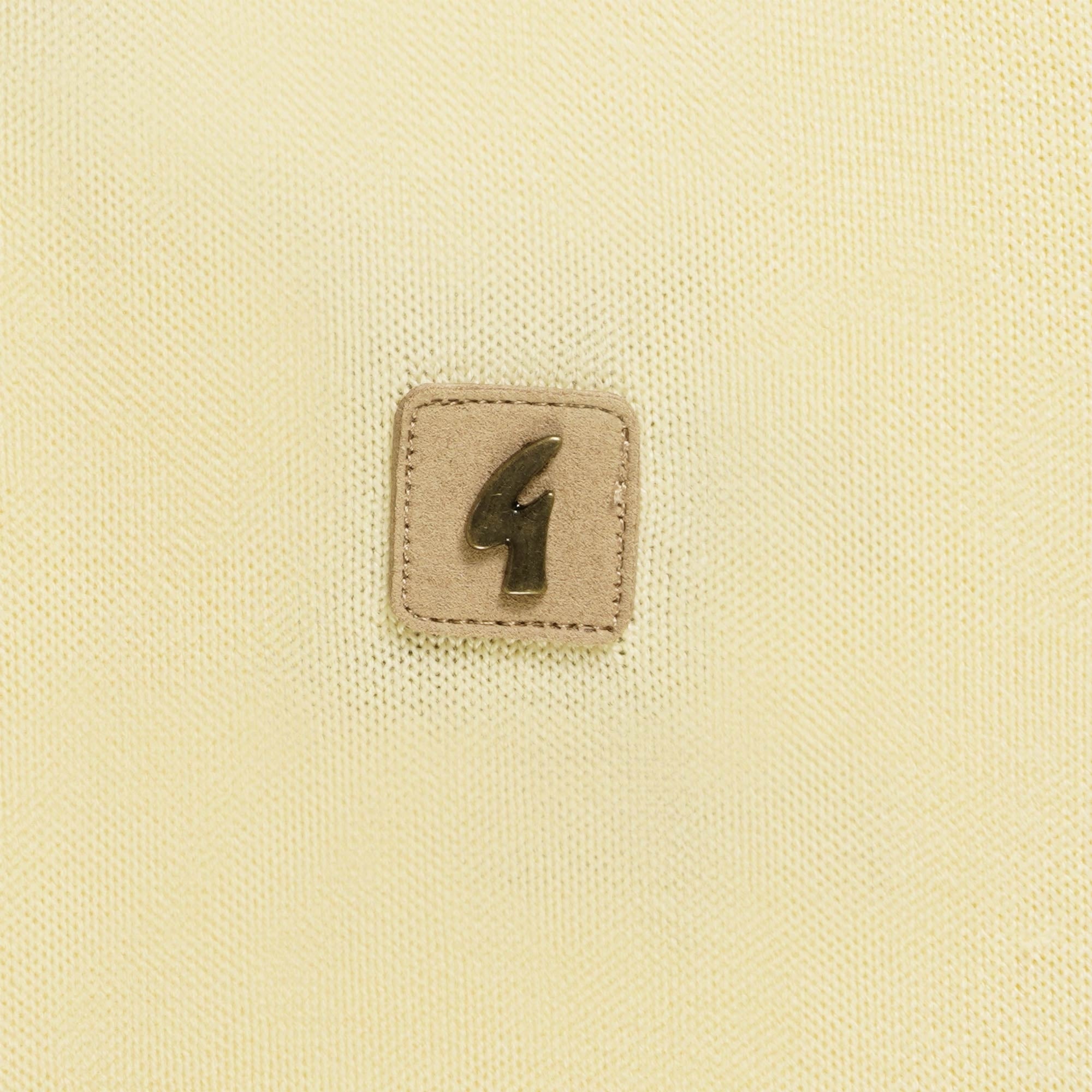 Gabicci Vintage Jackson Polo Shirt - Butter