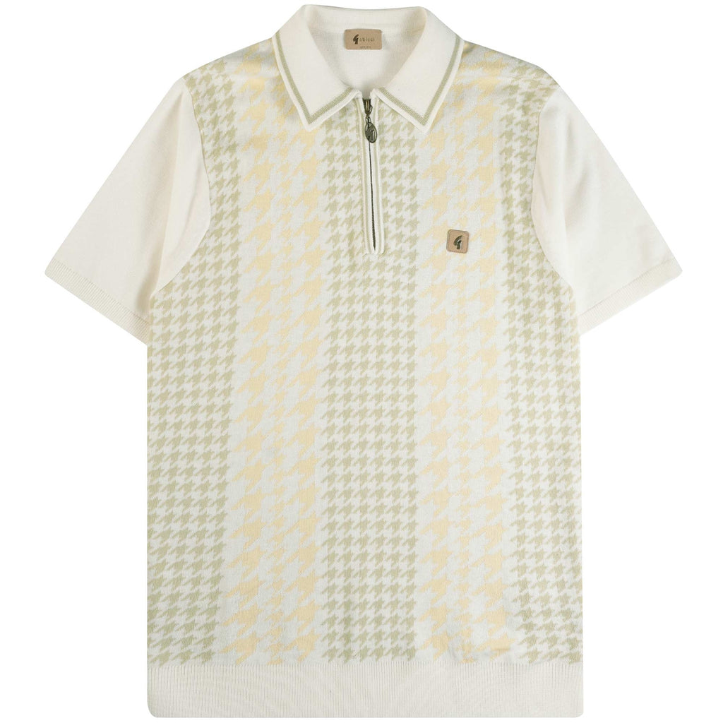 Gabicci Vintage Telgano Polo Shirt - White
