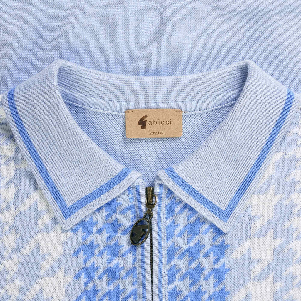Gabicci Vintage Telgano Polo Shirt - Skylight