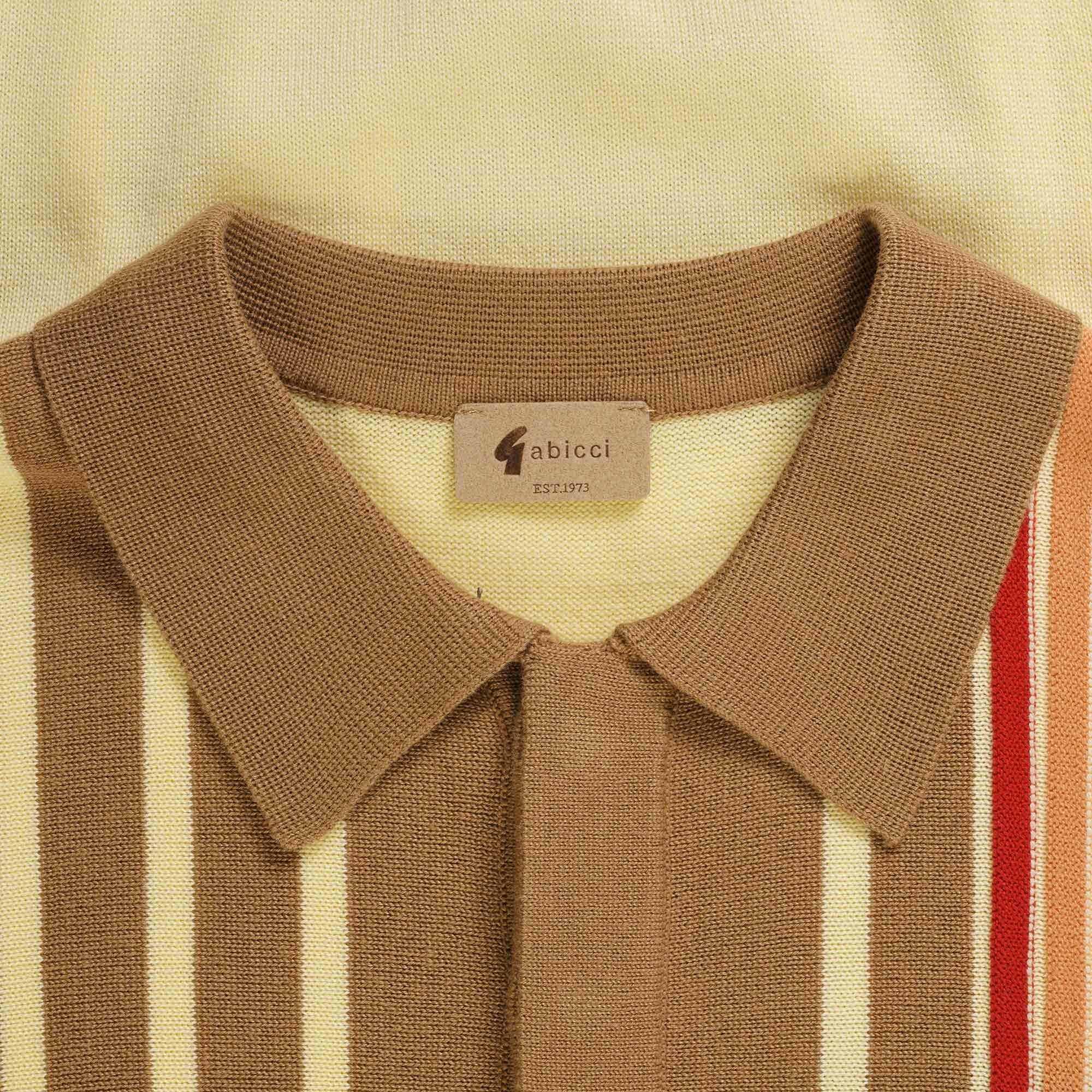 Gabicci Vintage Fellow Polo Shirt - Butter