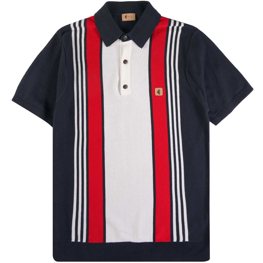 Gabicci Vintage Searle Polo Shirt - Navy