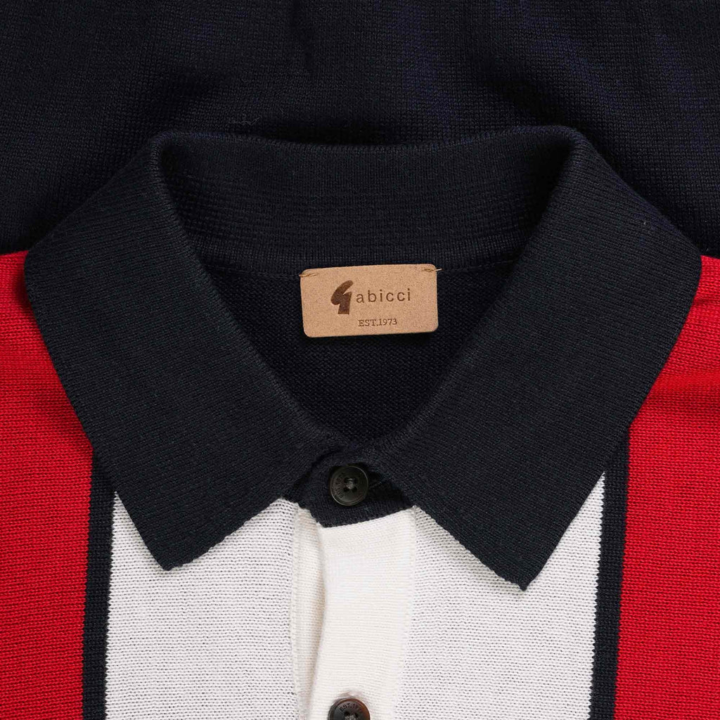Gabicci Vintage Searle Polo Shirt - Navy