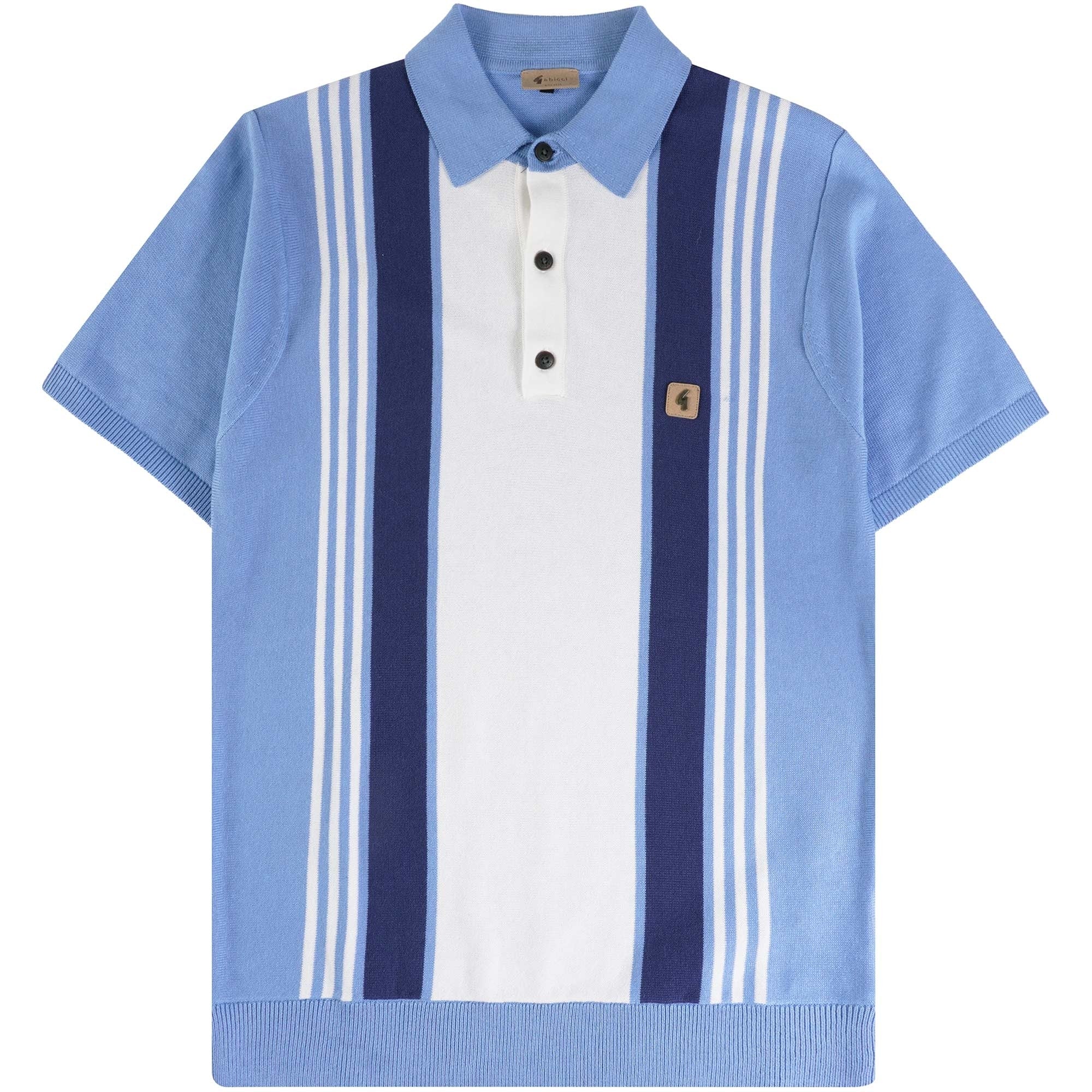 Gabicci Vintage Searle Polo Shirt - Marina Blue