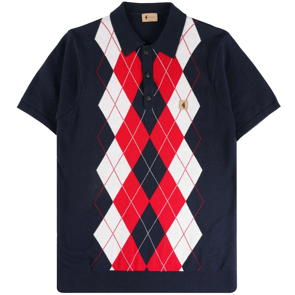 Gabicci Vintage Humphrey Shirt - Marina Blue