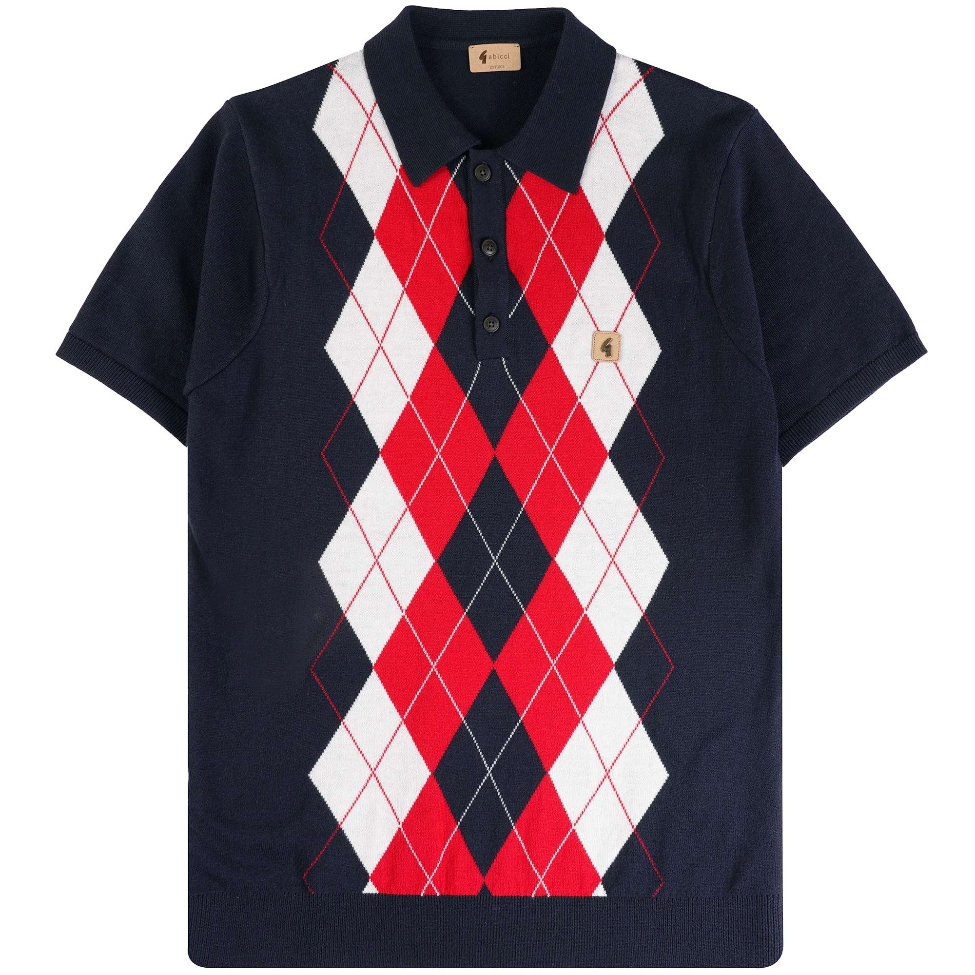 Gabicci Vintage Humphrey Shirt - Marina Blue