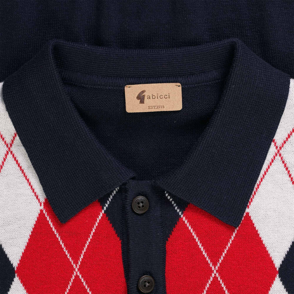 Gabicci Vintage Humphrey Shirt - Marina Blue