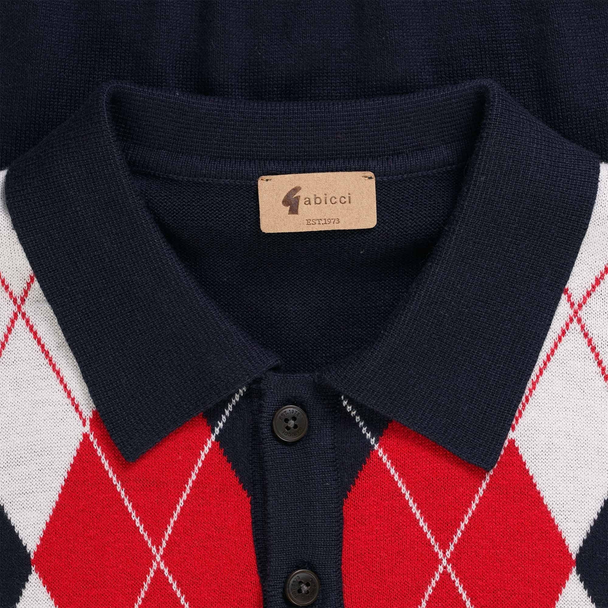 Gabicci Vintage Humphrey Shirt - Marina Blue