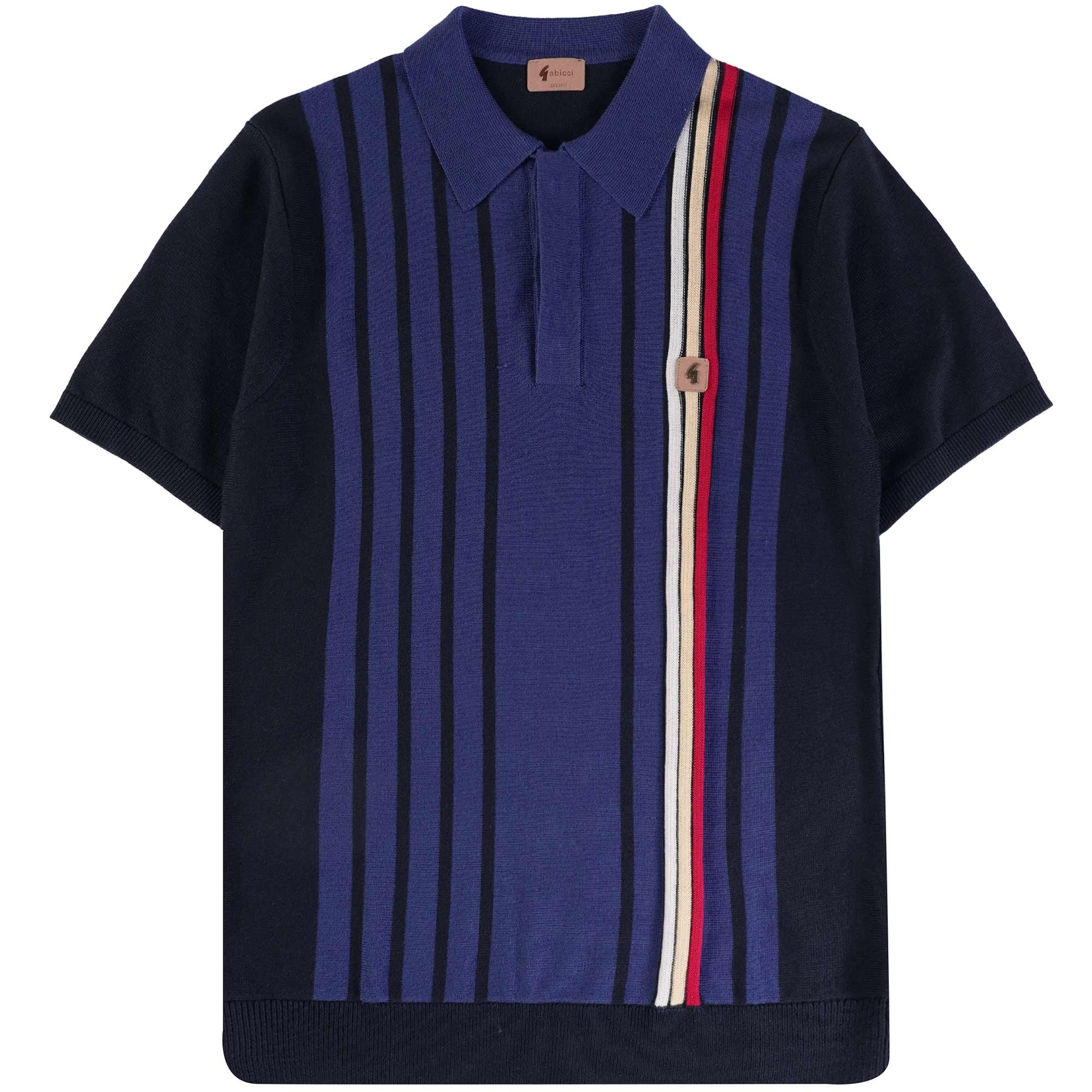 Gabicci Vintage Fellow Polo Shirt - Navy