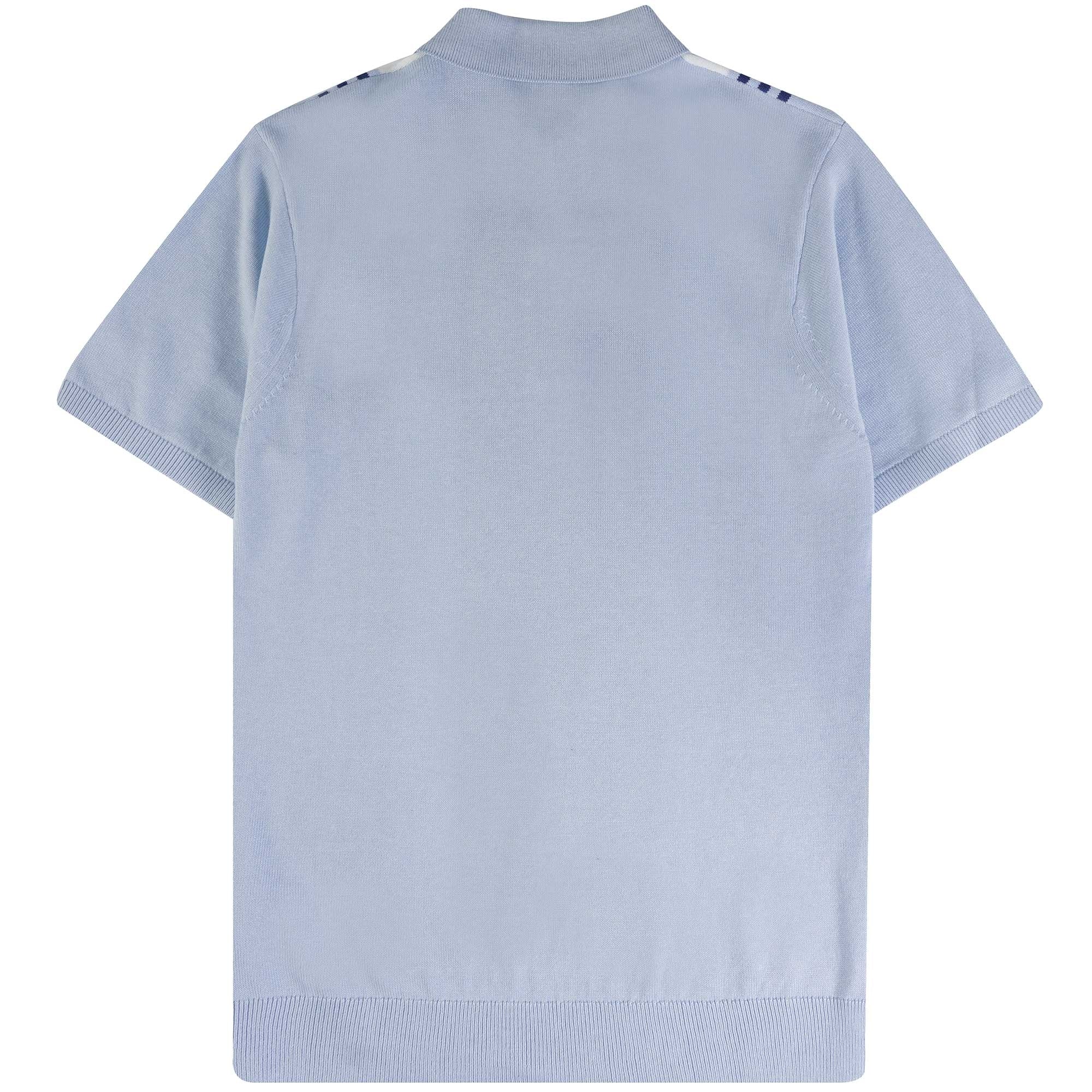 Gabicci Vintage Searle Polo Shirt - Skylight Blue