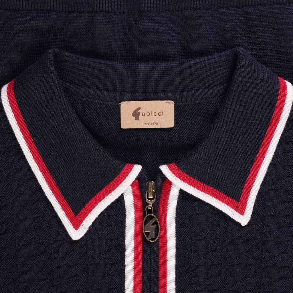 Gabicci Vintage Garner Polo Shirt - Navy