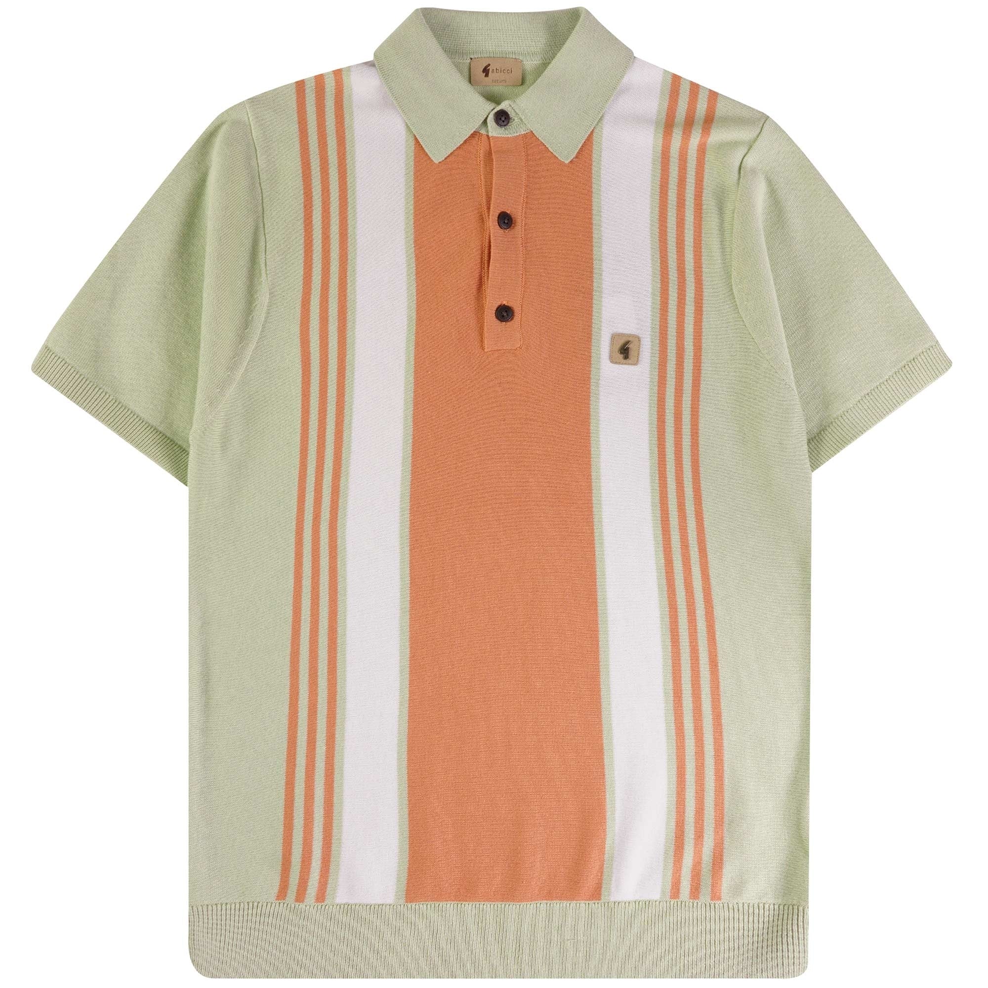 Gabicci Vintage Searle Polo Shirt - Pistachio