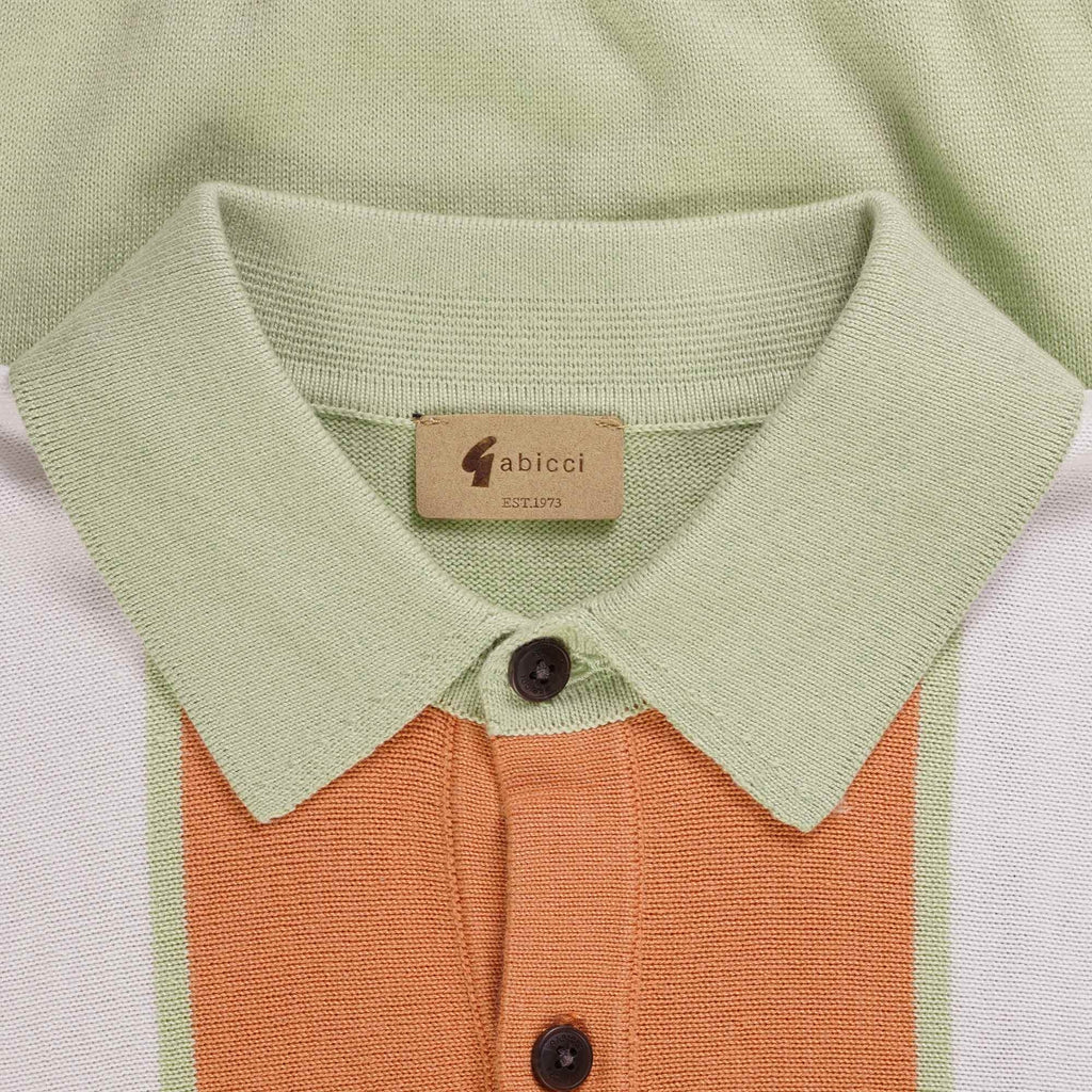 Gabicci Vintage Searle Polo Shirt - Pistachio