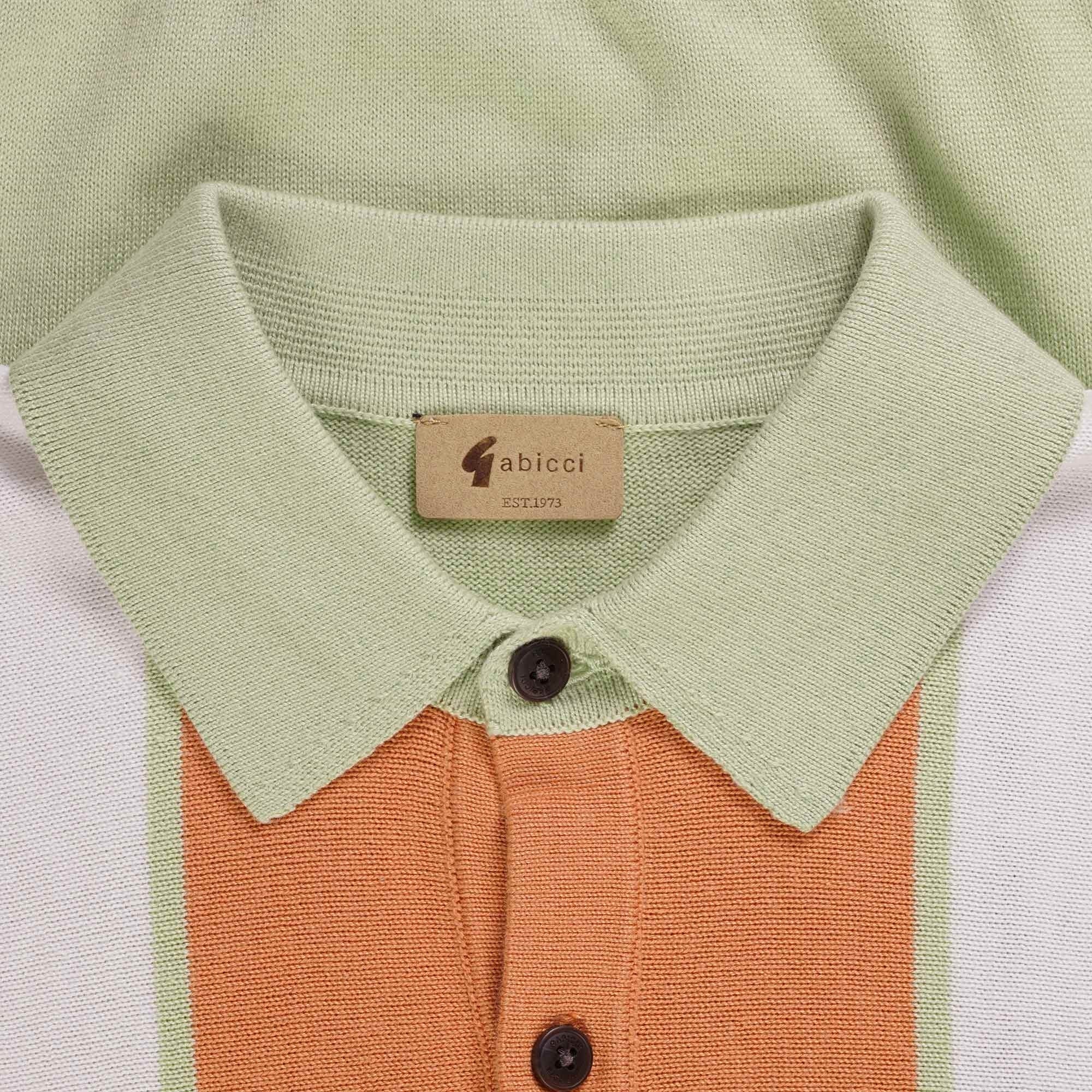 Gabicci Vintage Searle Polo Shirt - Pistachio