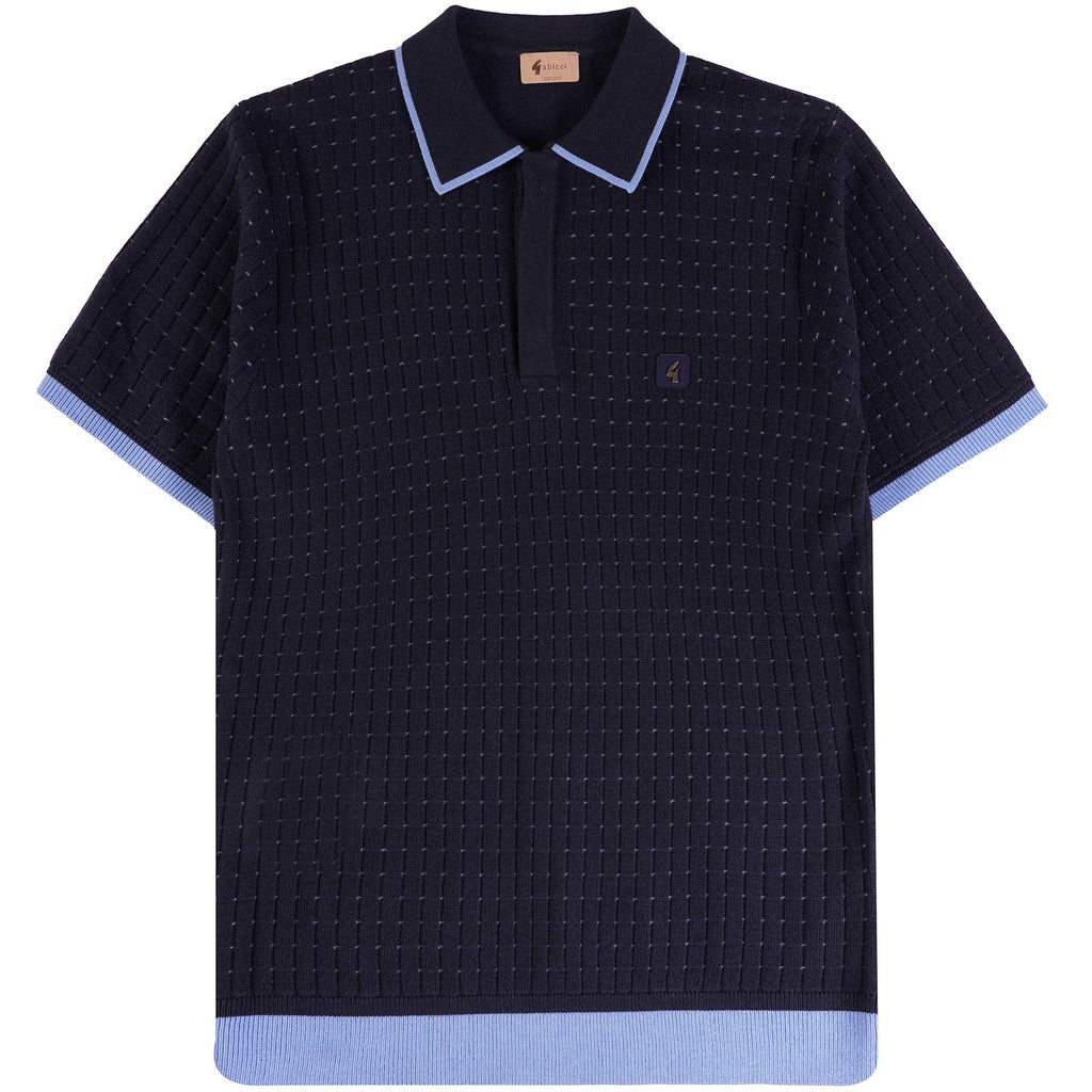 Gabicci Vintage Jura Polo Shirt - Navy