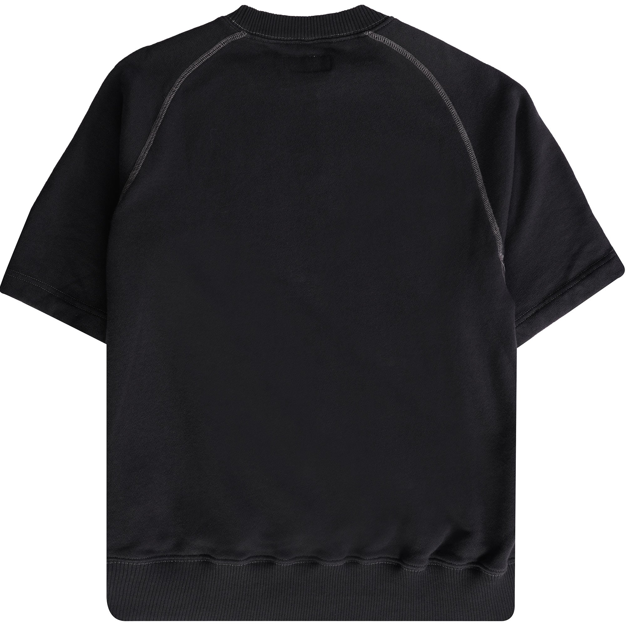 Merz b Schwanen Short Sleeve Sweatshirt - Charcoal