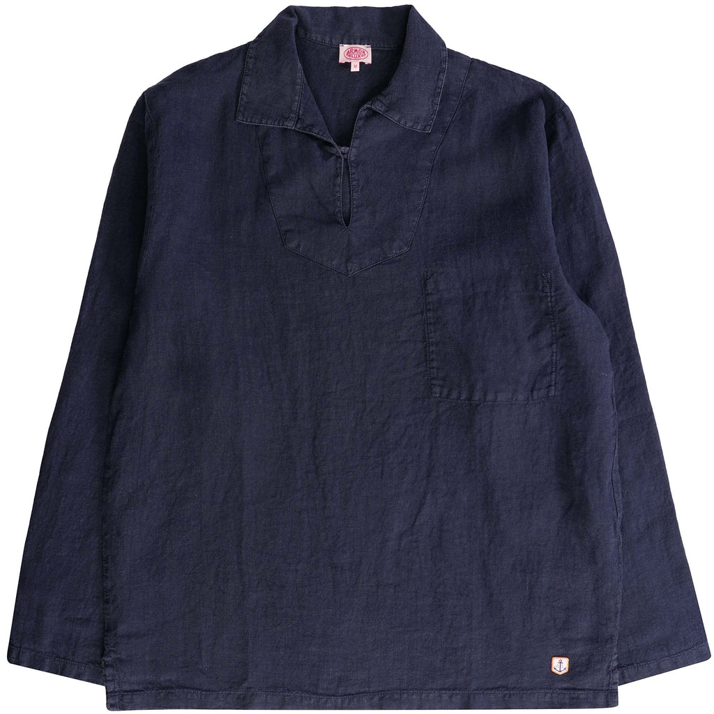 Armor Lux Linen Smock - Marine