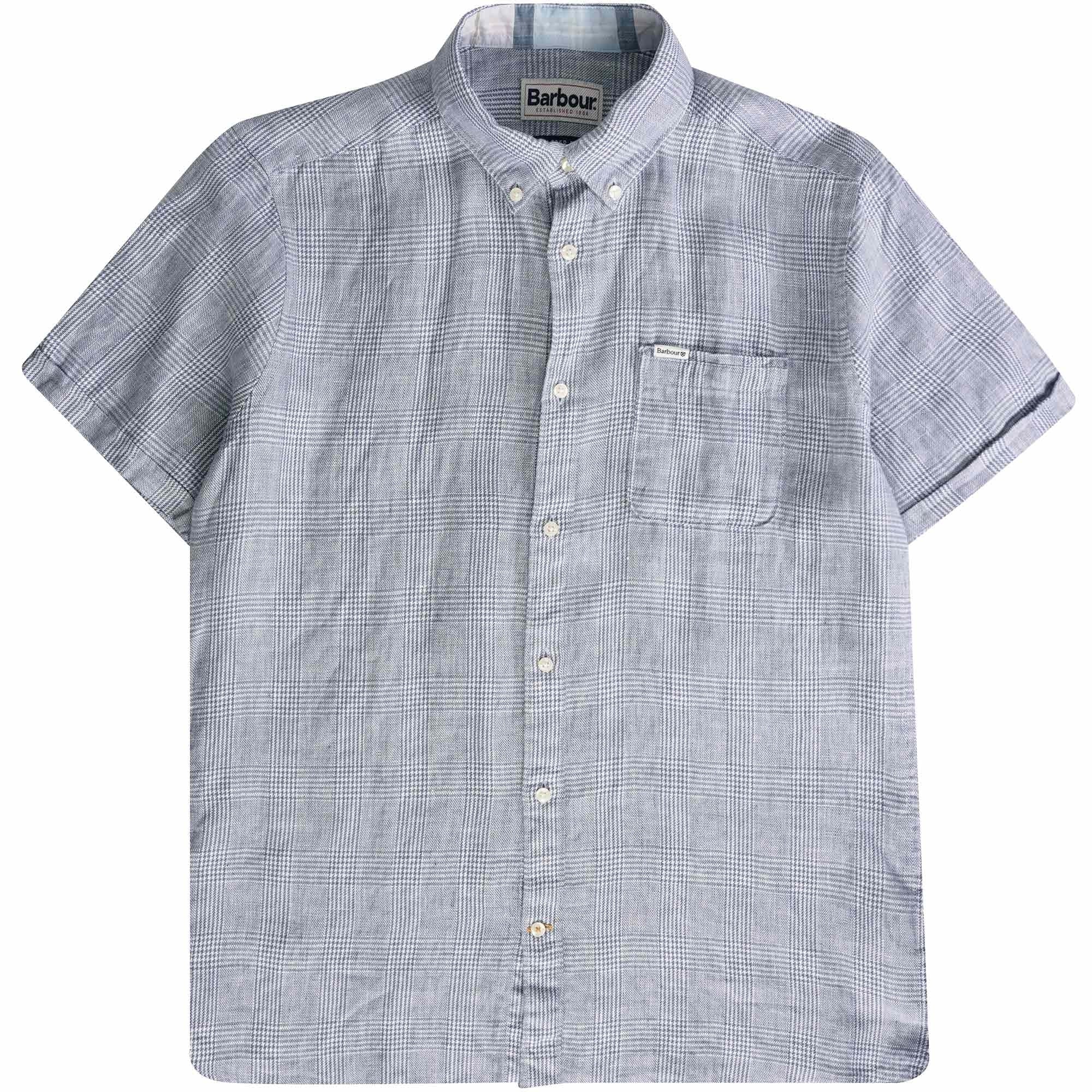 Barbour Marwood Tailored Short Sleeve Shirt - Chambray