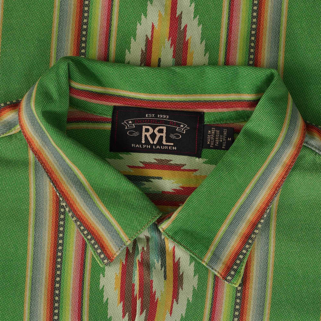 RRL by Ralph Lauren Print Jersey Camp Shirt - Multi