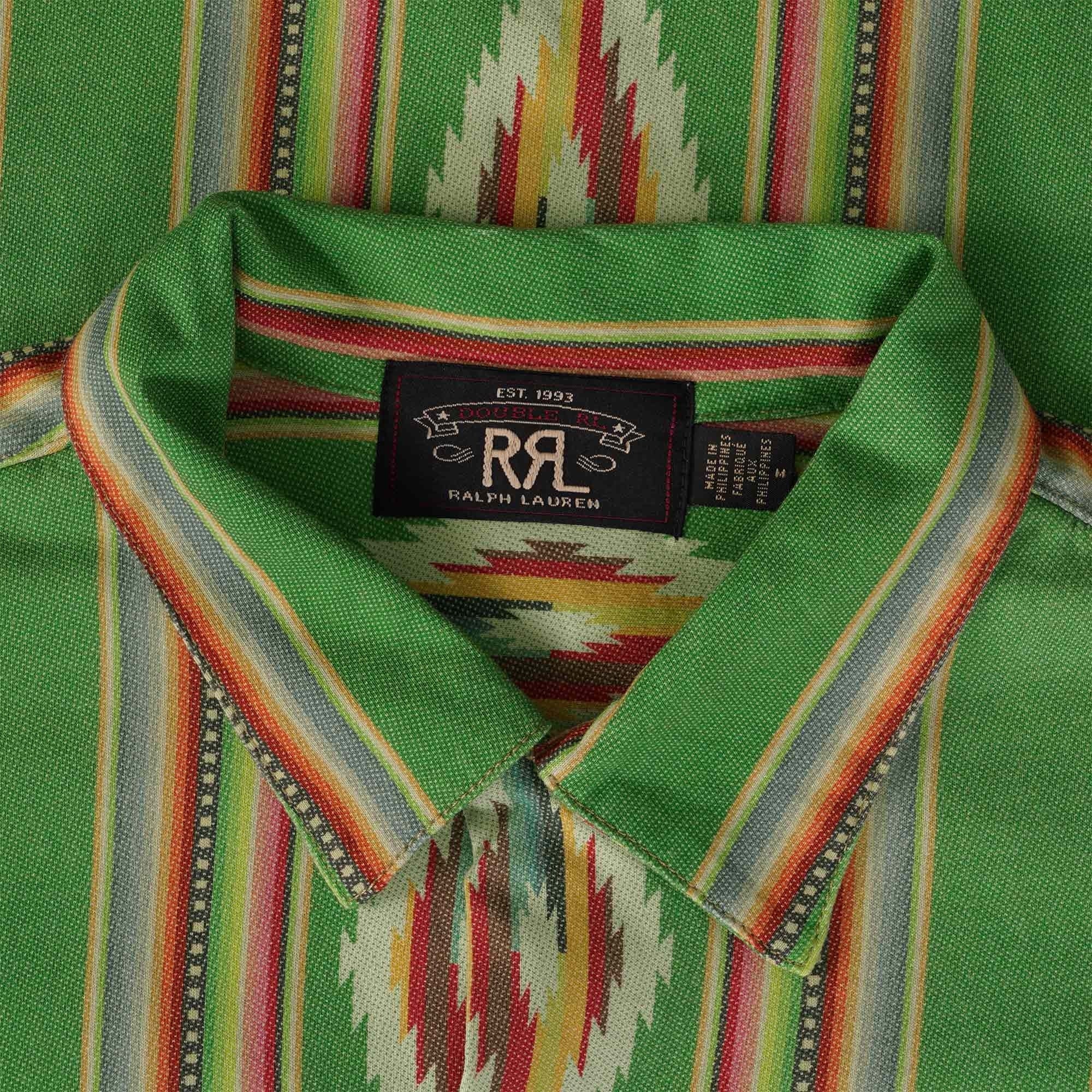 RRL by Ralph Lauren Print Jersey Camp Shirt - Multi