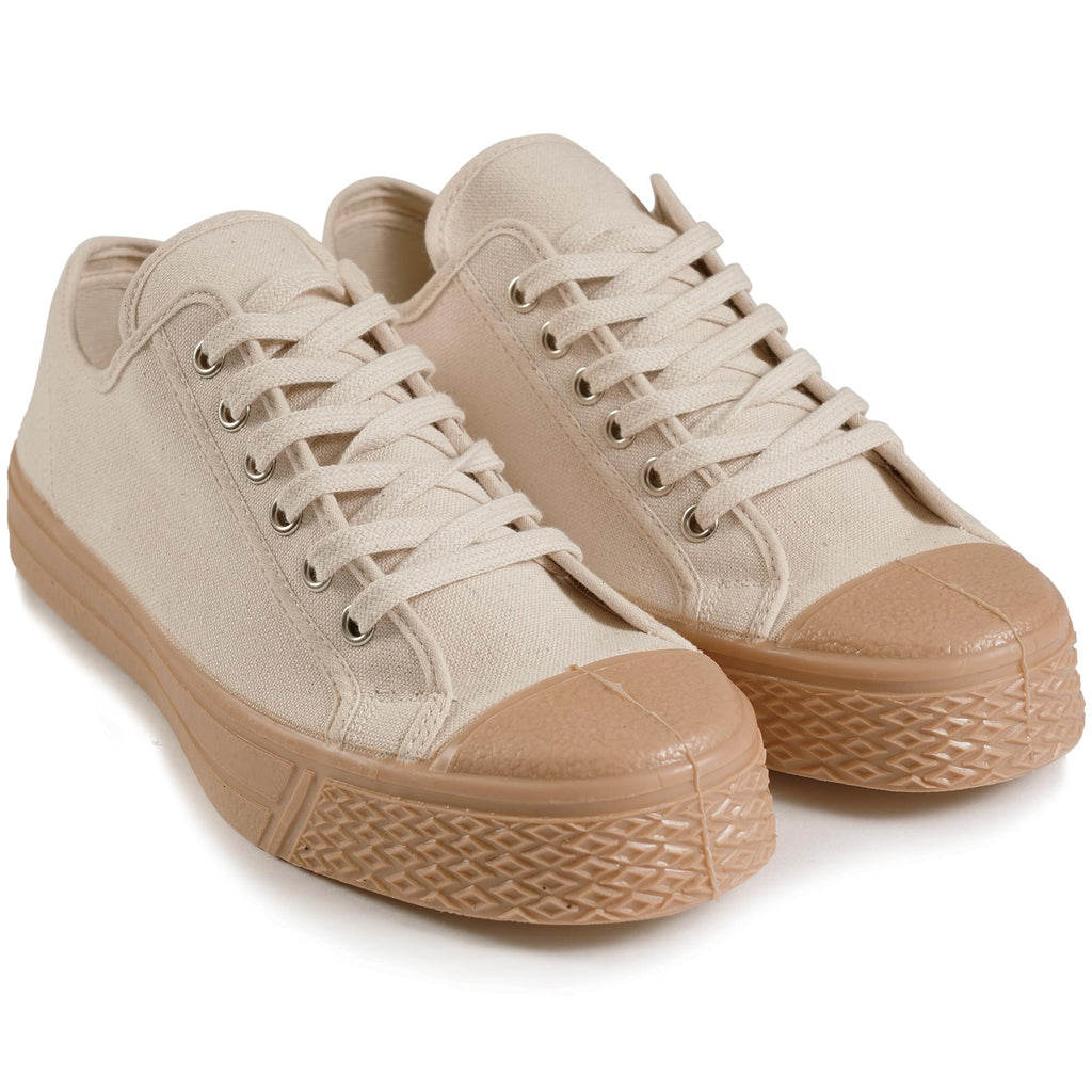 US Rubber Company Military Gum Low Top - Off White