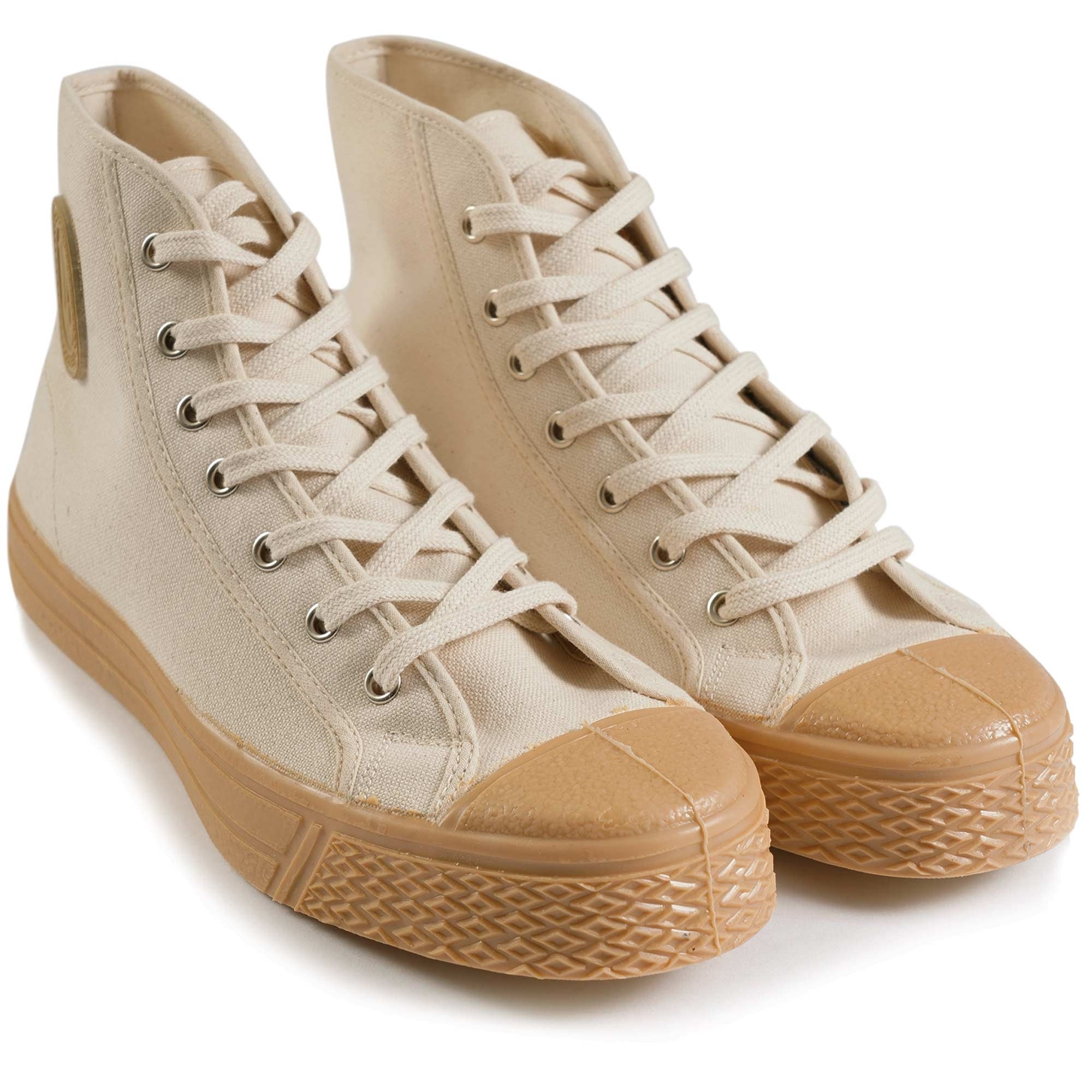 US Rubber Company Military Gum High Top- Off White