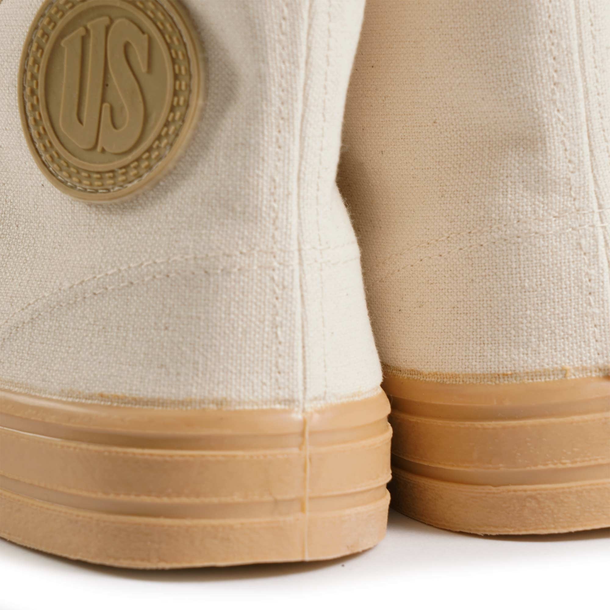 US Rubber Company Military Gum High Top- Off White