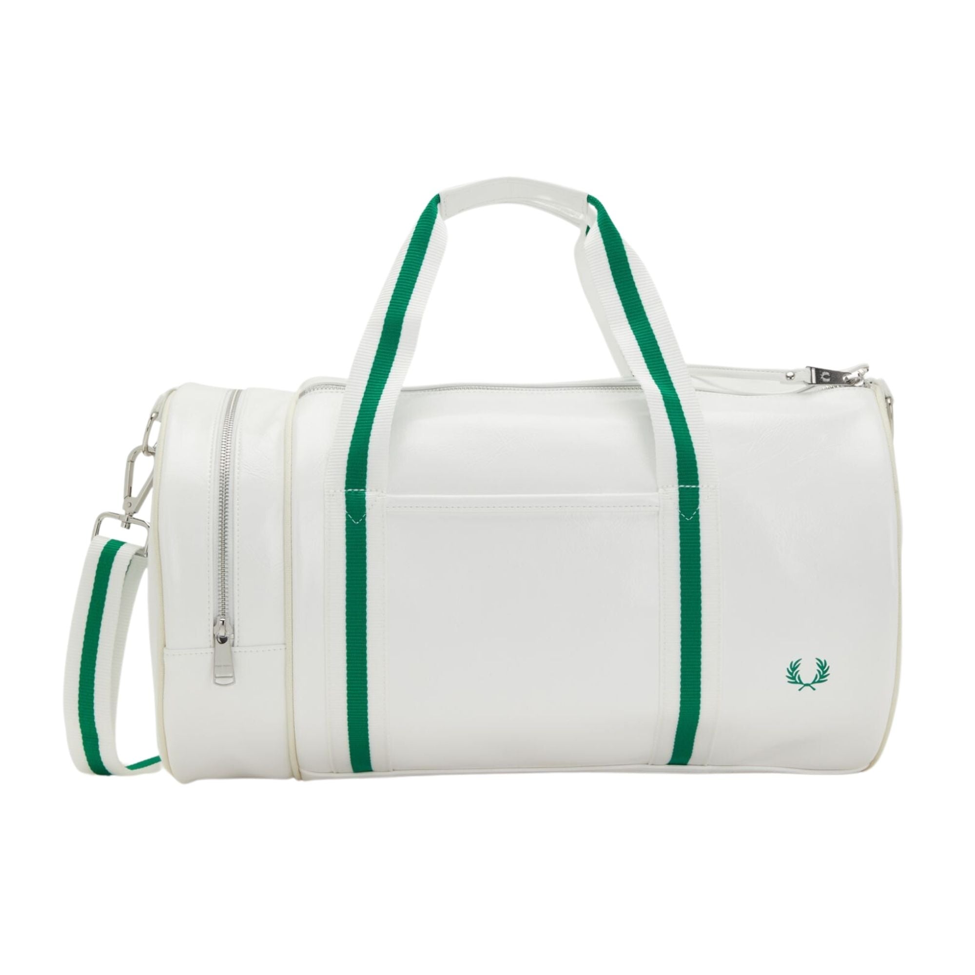 Fred Perry Classic Barrel Bag - Snow White