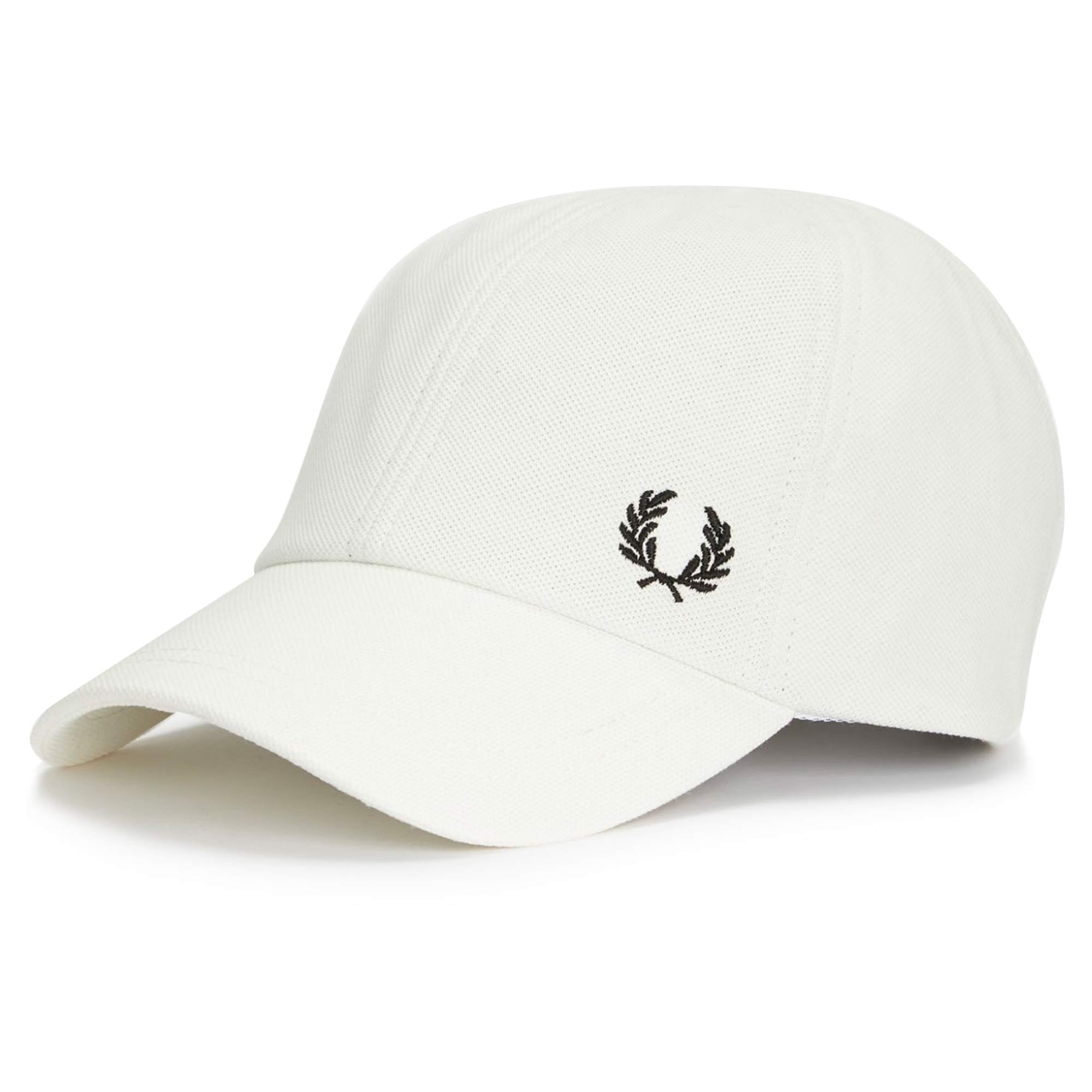 Fred Perry Classic Pique Cap - Snow White