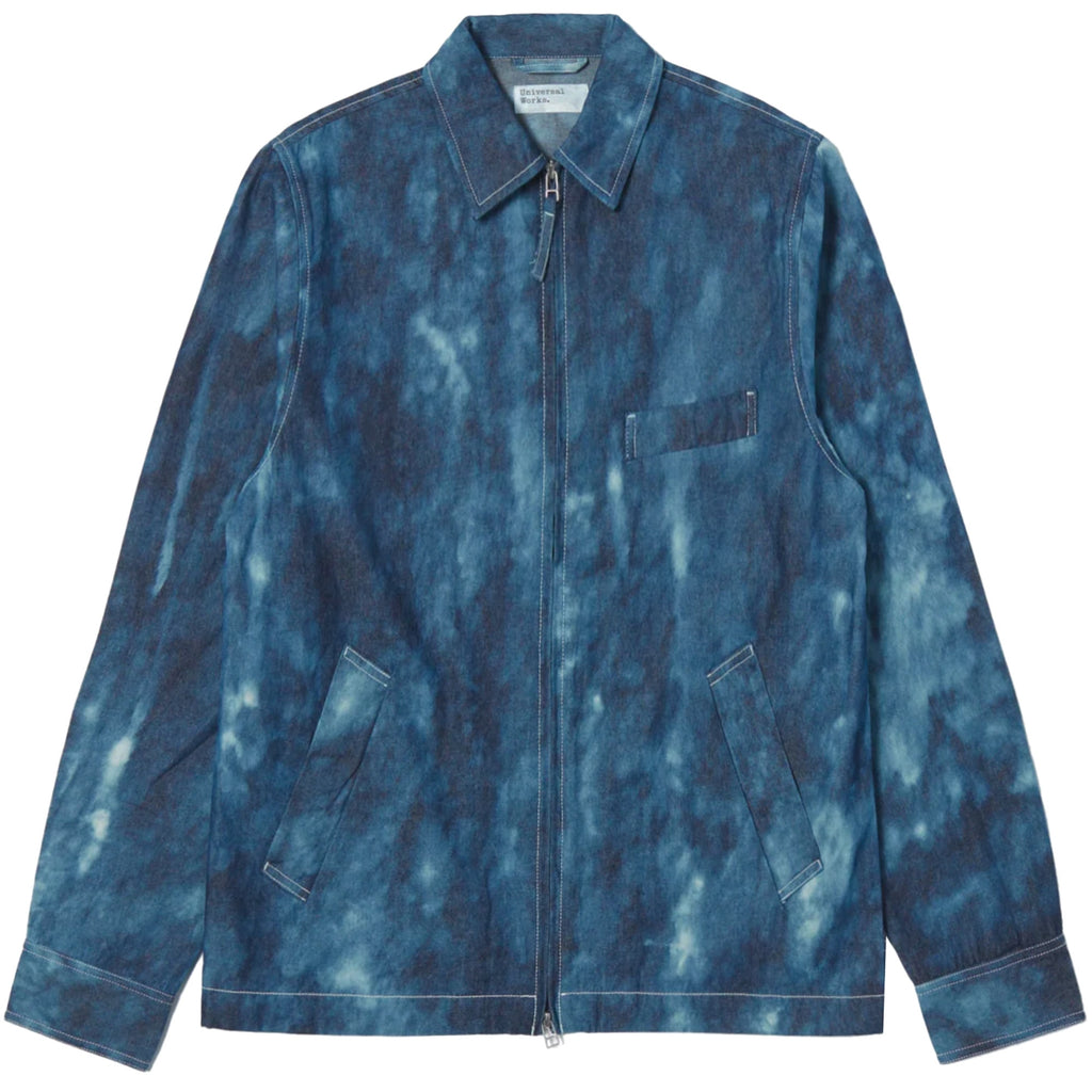 Universal Works Windcheater II - Indigo Cloud Denim