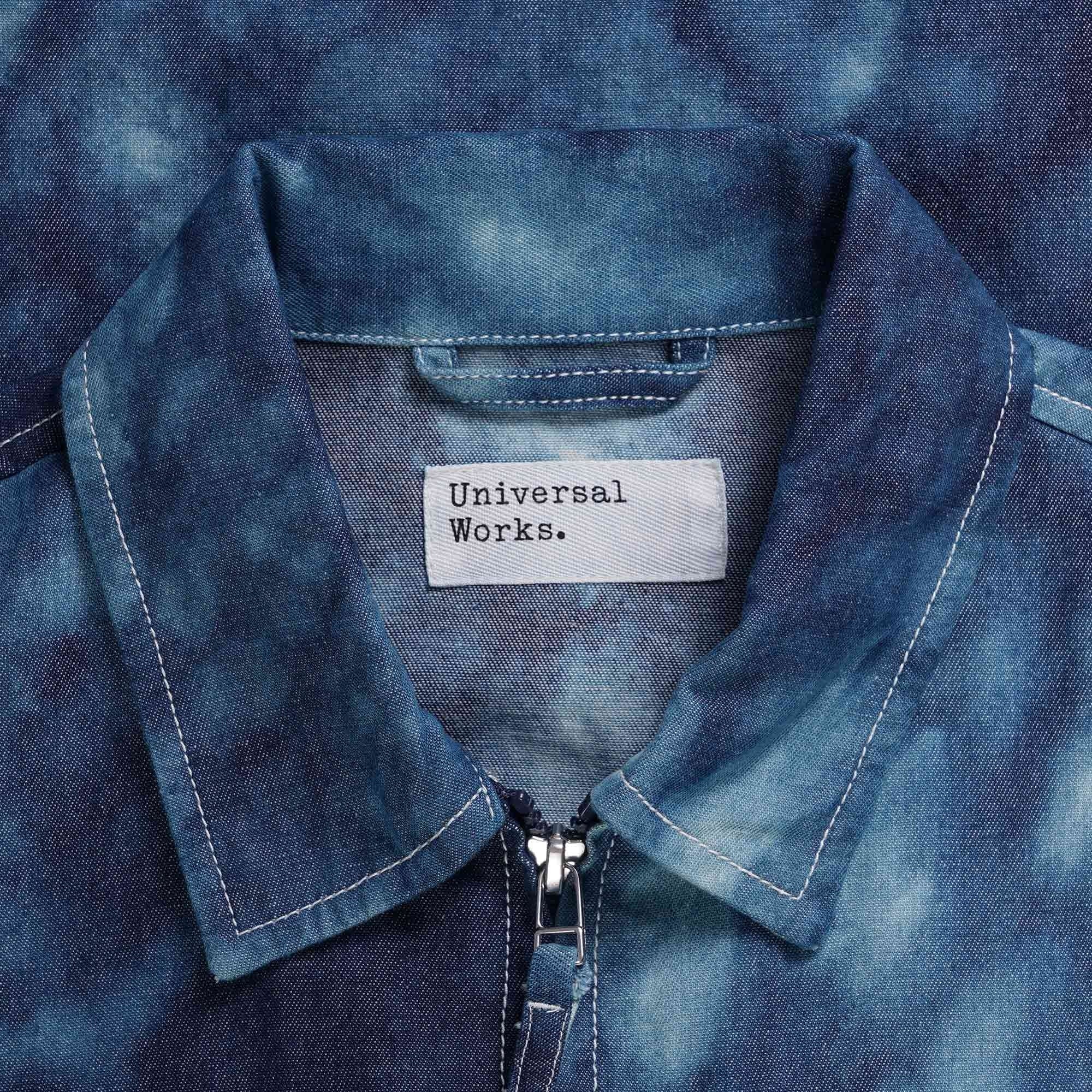 Universal Works Windcheater II - Indigo Cloud Denim