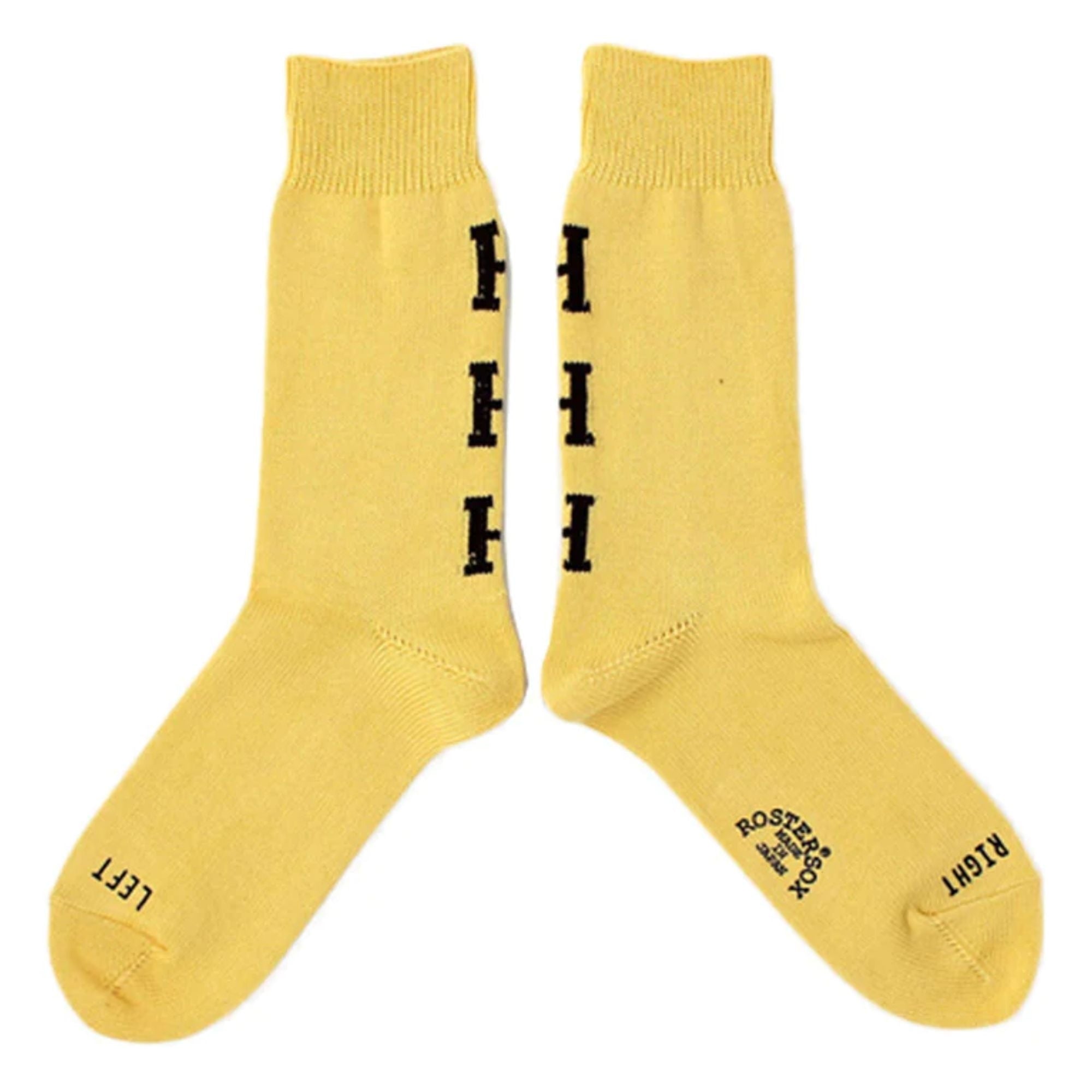 Rostersox Collage Socks - Yellow